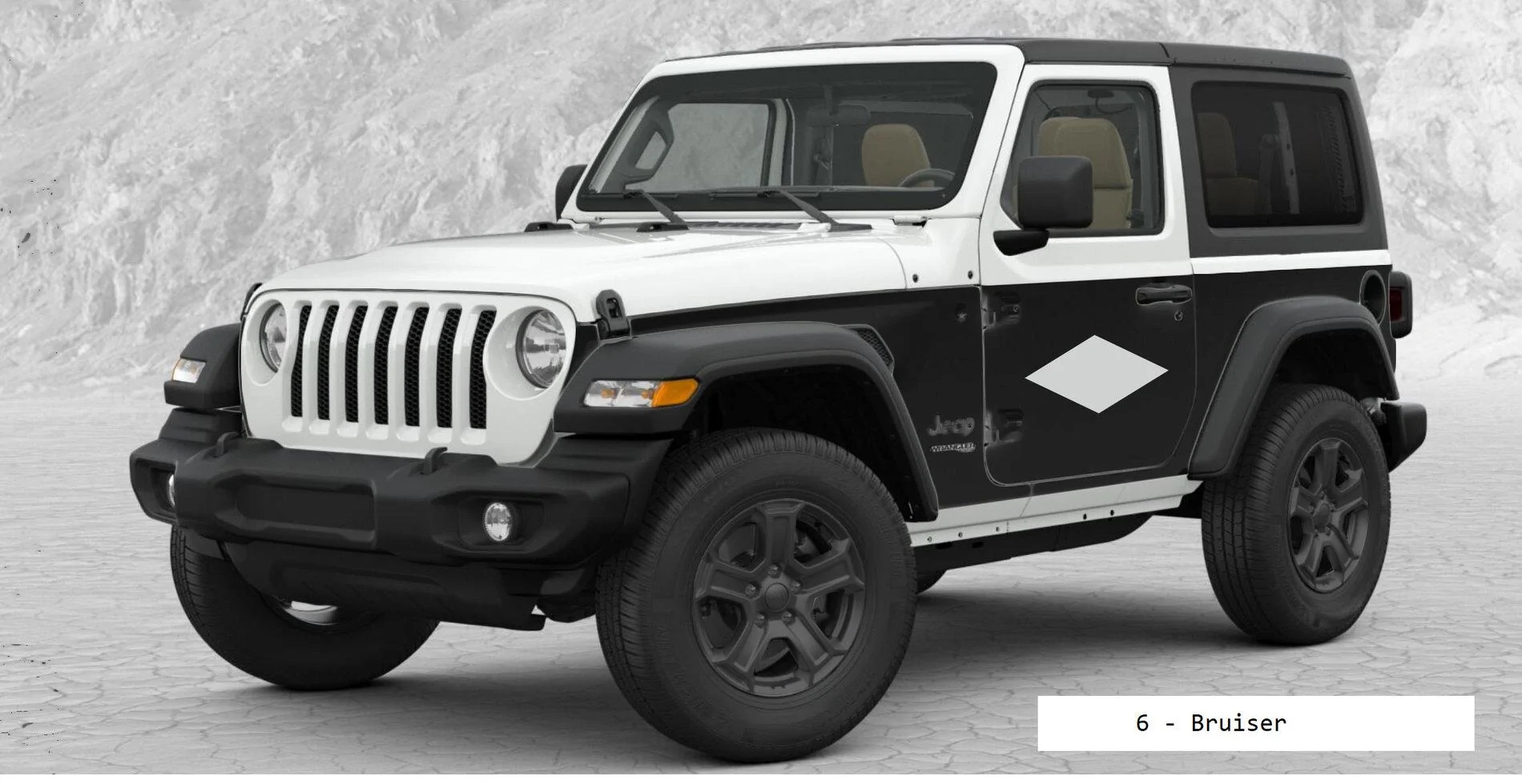 Jeep Wrangler JL Poll: Wrap Scheme 6 Bruiser
