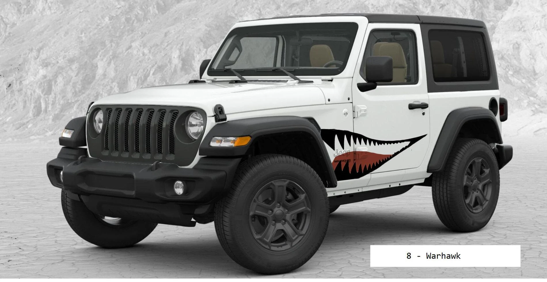 Jeep Wrangler JL Poll: Wrap Scheme 8 Warhawk