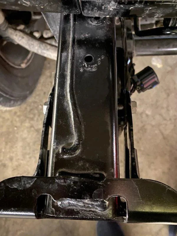Jeep Wrangler JL JLUR Frame Damage IMG_9519