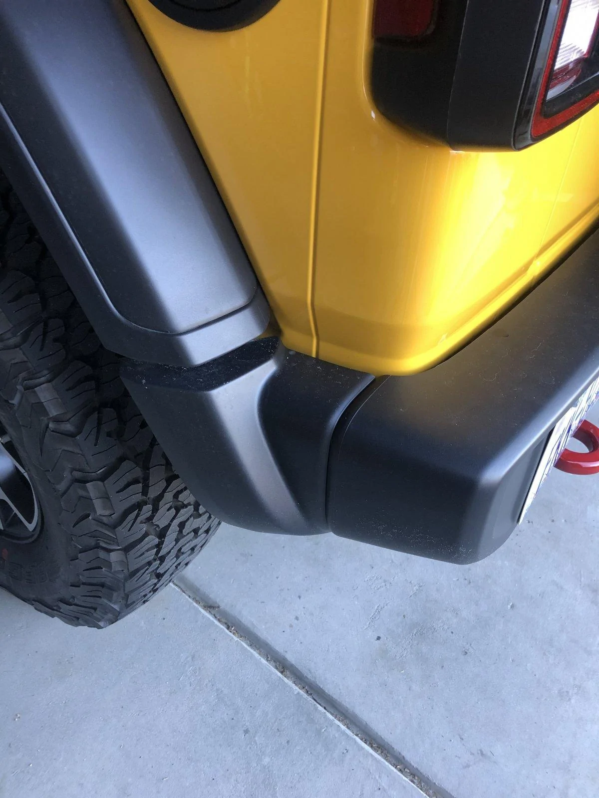 Jeep Wrangler JL Rear bumper 141EE3EA-FD8B-4003-AFA0-32DCF3DAC366
