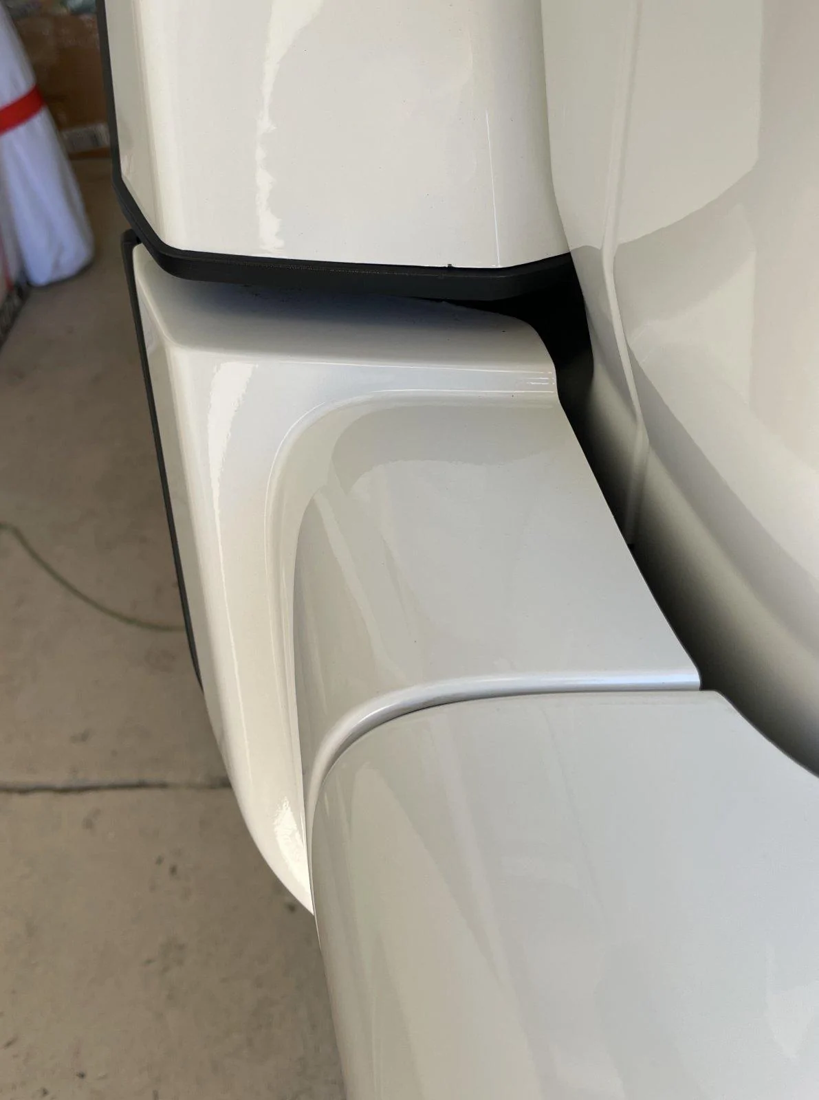 Jeep Wrangler JL Factory Defect with Rear Bumper IMG_0111