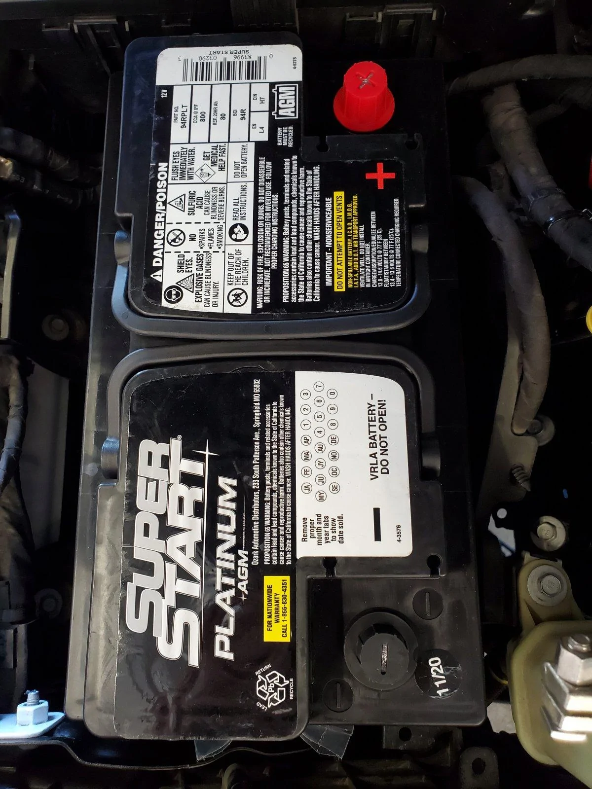 Jeep Wrangler JL Dead battery 20201114_135607