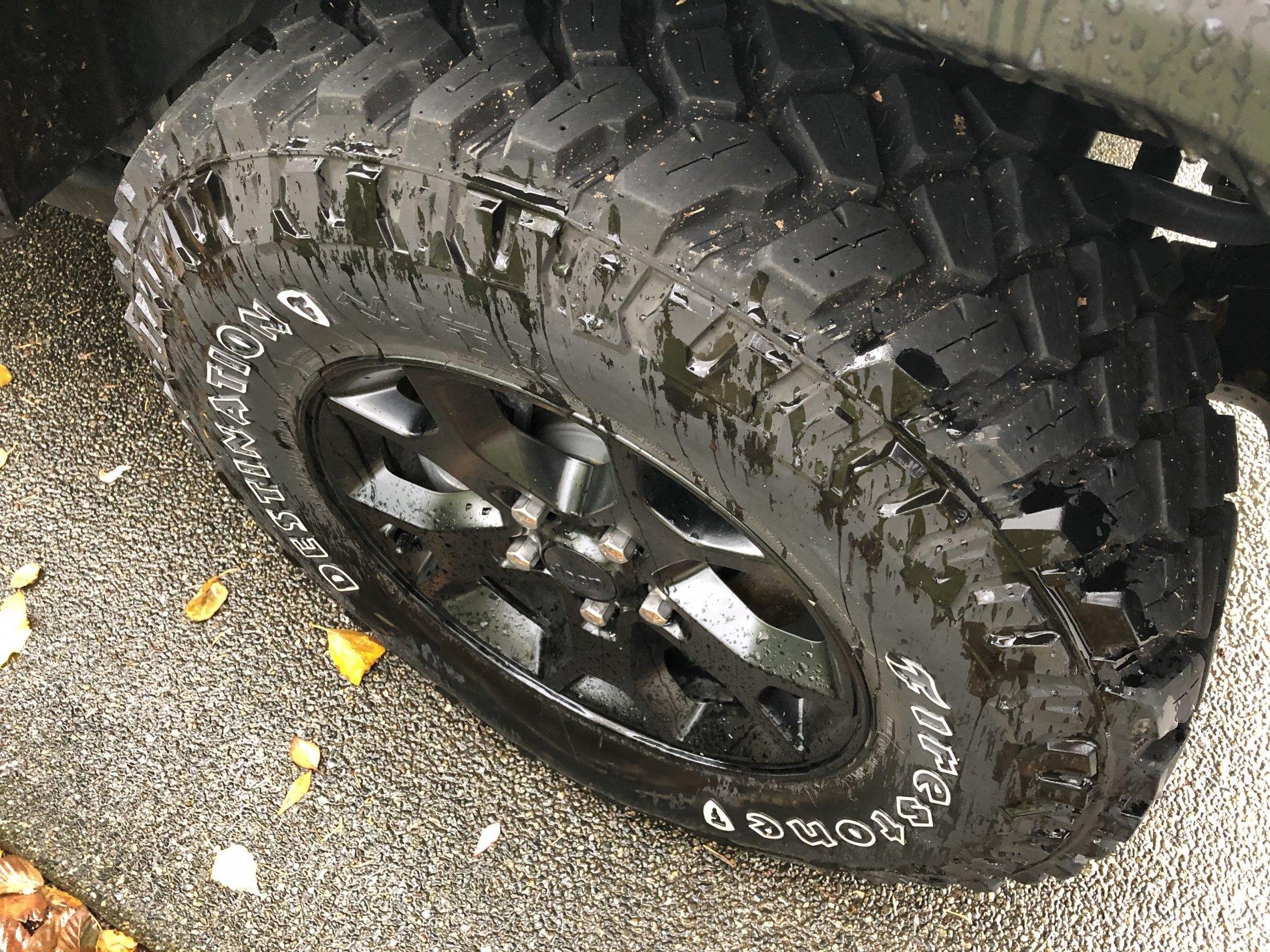 Jeep Wrangler JL 255/75R17 Firestone MT2 DDBE9ED1-16E8-4437-9B98-2CB6ECA885B8