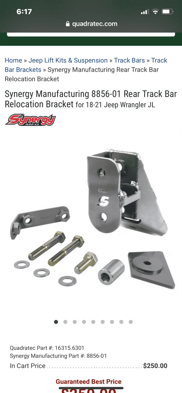 Jeep Wrangler JL Anything wrong with running RC adjustable front control arms? AFA14761-8622-46AE-8D6E-F923C386F64F