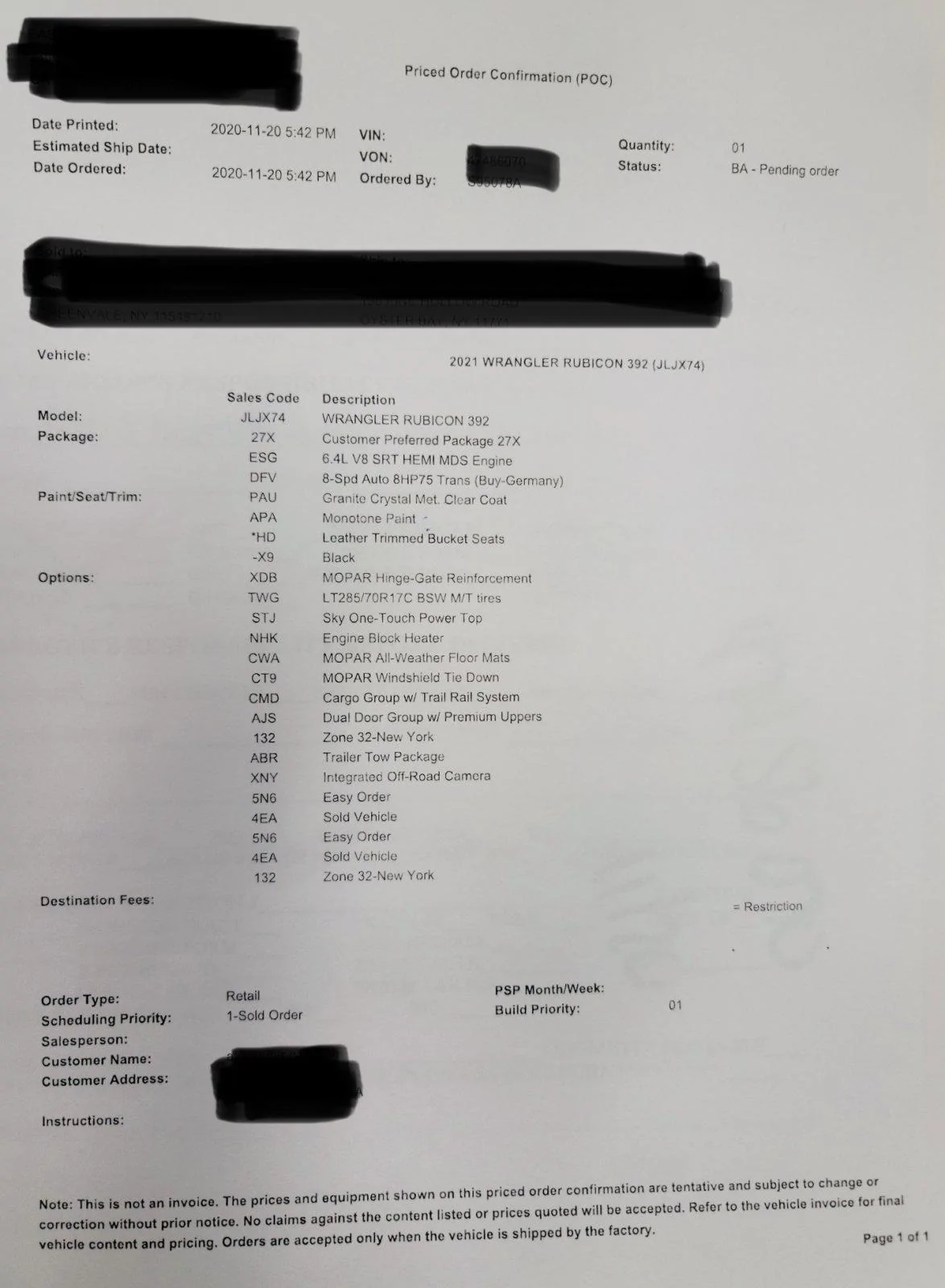 Jeep Wrangler JL Just ordered my 392! 6DDDBF0B-54AB-4163-8B94-CD1CA81A0C27