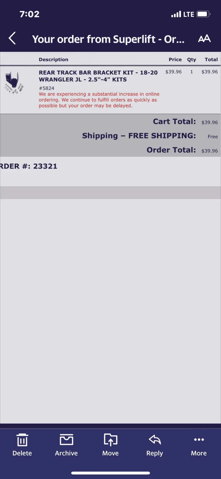 Jeep Wrangler JL Anything wrong with running RC adjustable front control arms? 829B140E-0BB4-4F69-9313-EBD20A905766