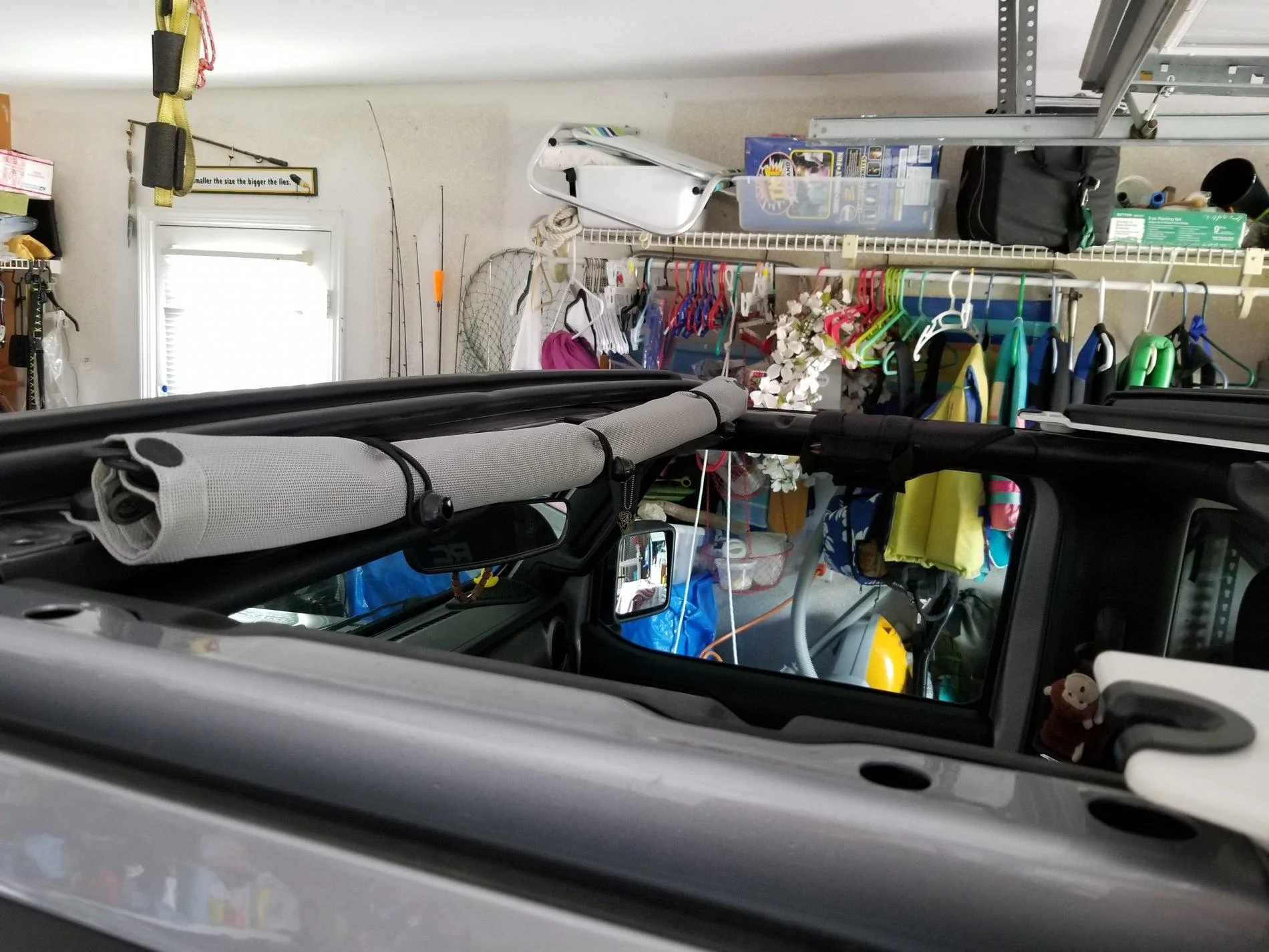 Jeep Wrangler JL Rolling up a Spyderweb JLKini 20201121_143340
