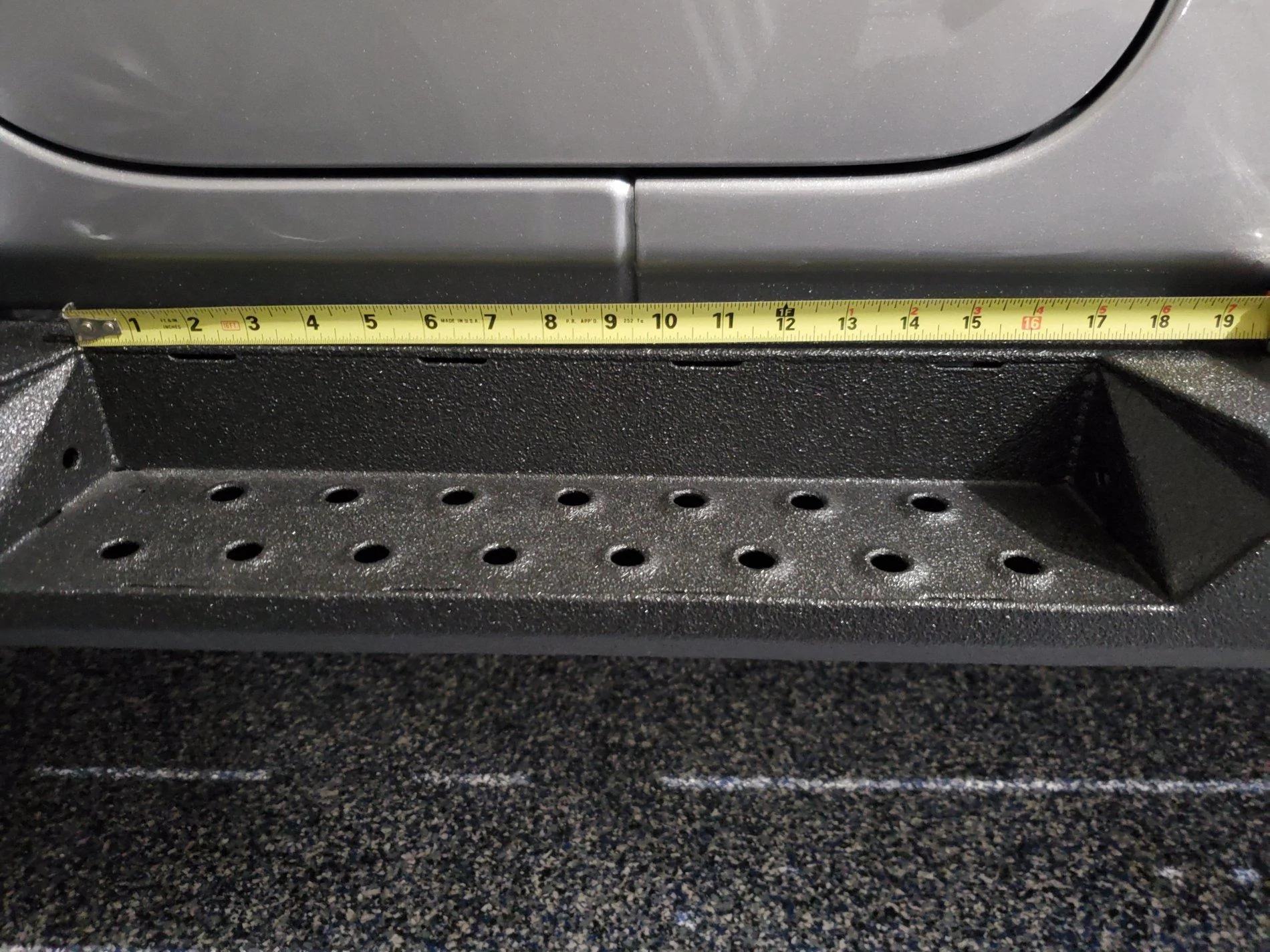 Jeep Wrangler JL Mopar vs LOD vs Roam Step Dimensions 20201124_100047