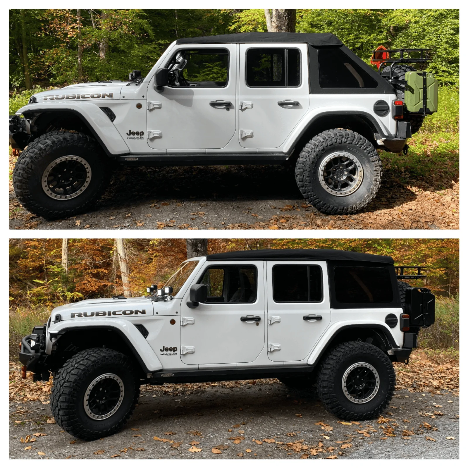 Jeep Wrangler JL BEFORE AND AFTER MODS PICS BPUD4480