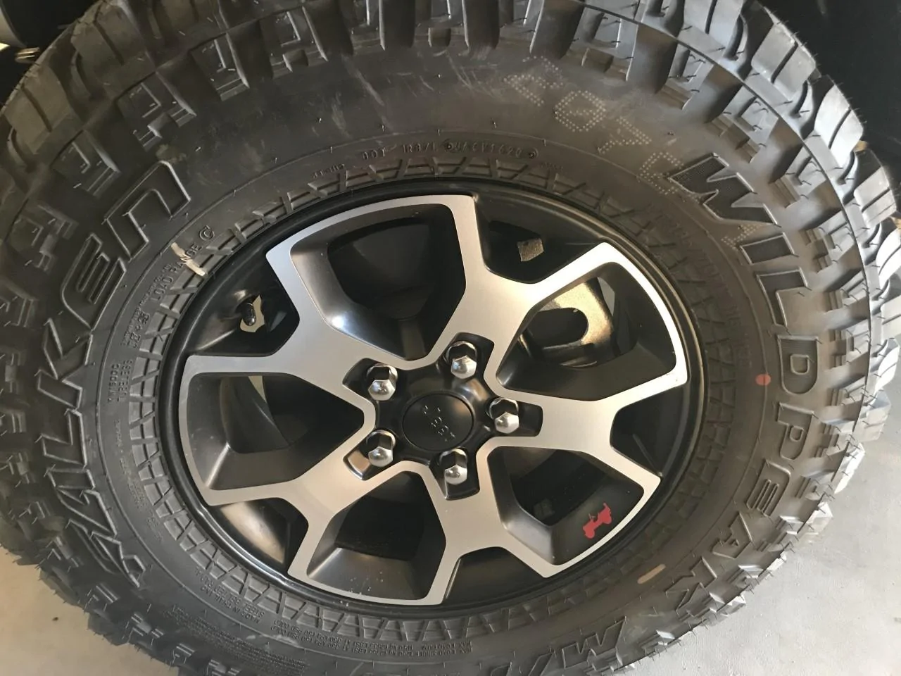 Jeep Wrangler JL JL Rubicon Wheels Rubicon wheels