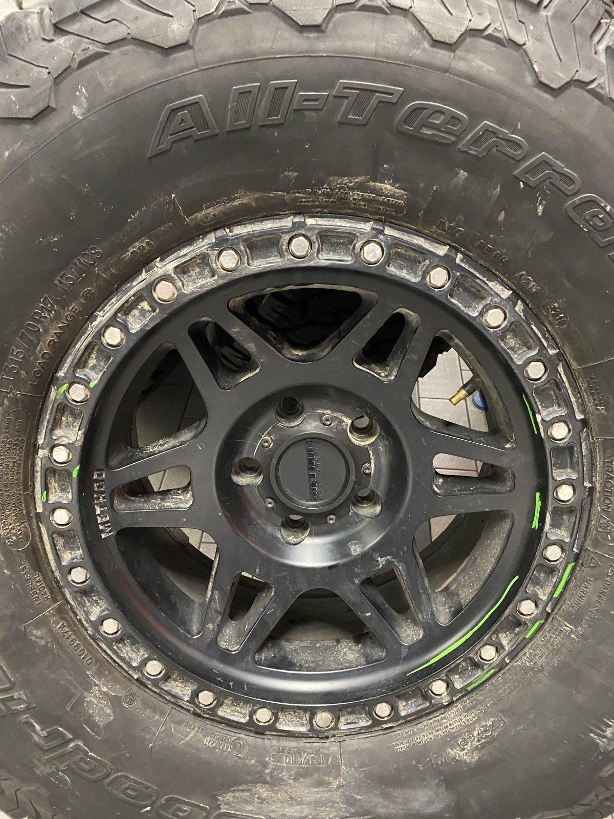 Jeep Wrangler JL Method Race Wheel 312’s 0F315802-1D96-466E-A41B-D213B084F234