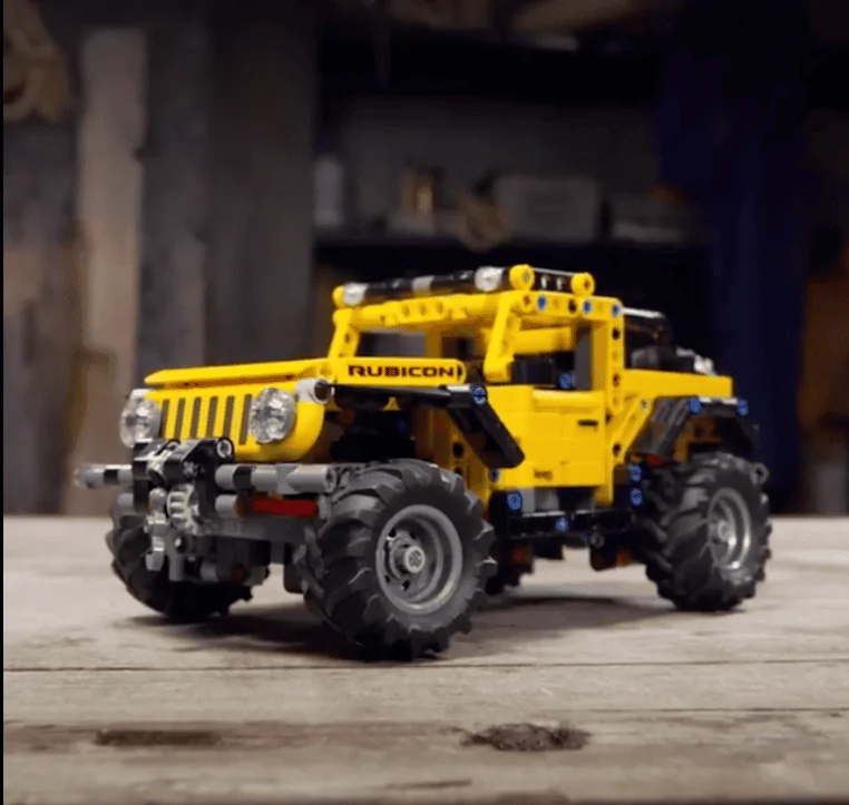 Jeep Wrangler JL Official Lego Technic Jeep Wrangler Rubicon Model Screen Shot 2020-12-03 at 9.13.28 AM