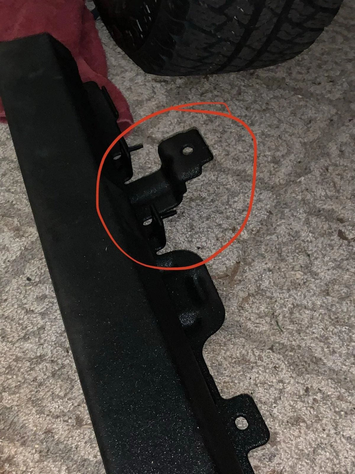 Jeep Wrangler JL Issue installing Mopar Performance Rock Rails IMG_0376