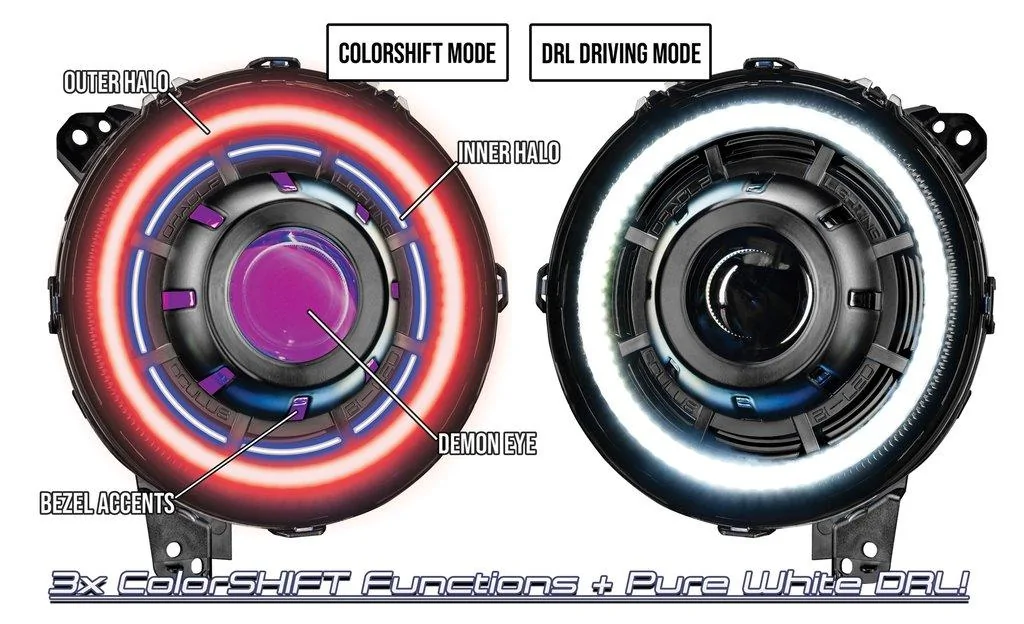 Jeep Wrangler JL JLU stock headlight upgrade oculus_RGBW_diagram_1024x1024