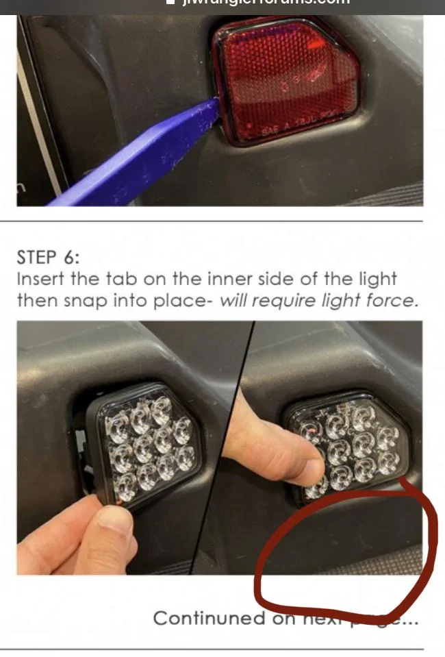 Jeep Wrangler JL Rear Bumper Integrated LED Reverse Lights 39219A13-6E3A-44CB-8449-E31880A8816D