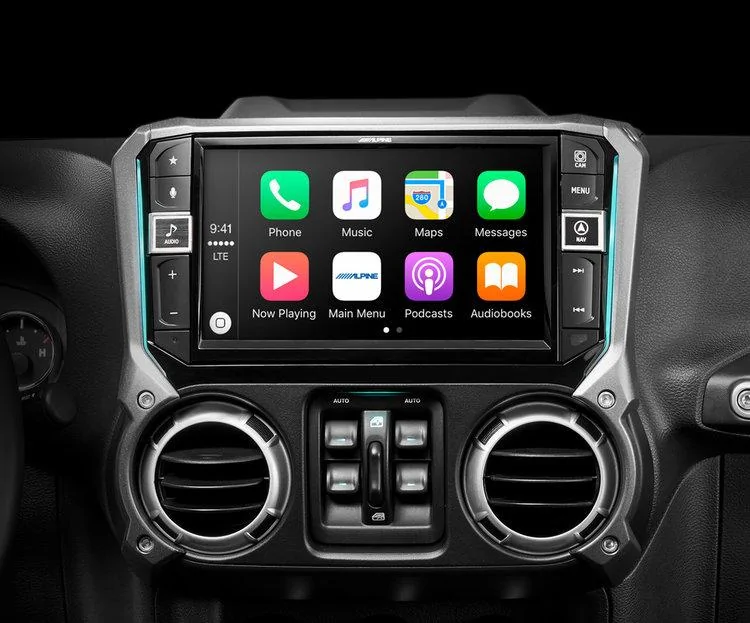 Jeep Wrangler JL Alpine i209 lighting question x209-wra-or_after