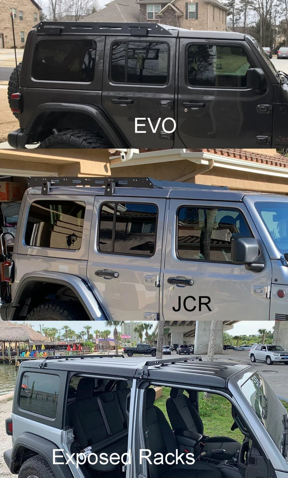Jeep Wrangler JL JCR Roof Rack Initial Bad Impression roof racks