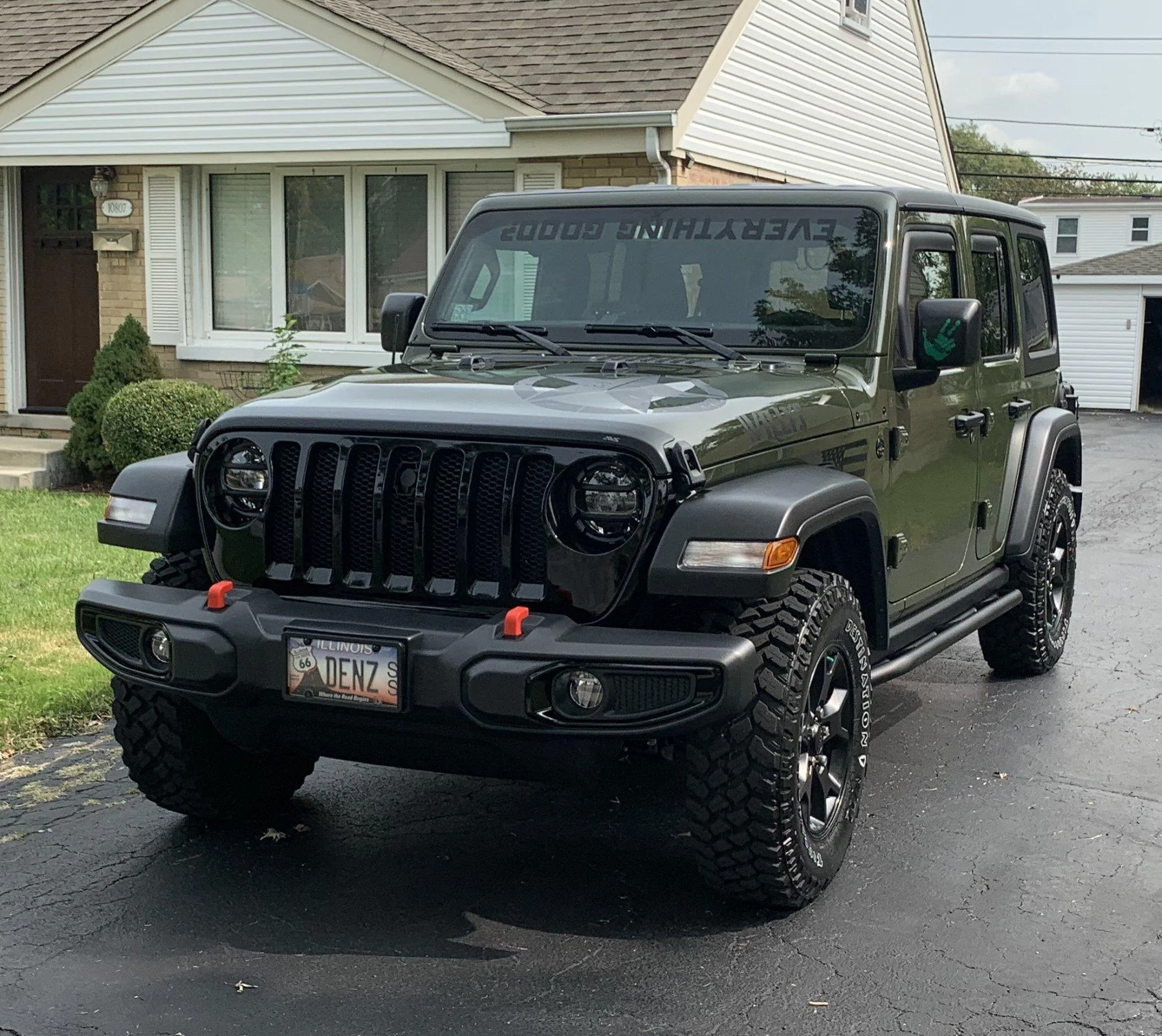 Jeep Wrangler JL Sarge Green Willy’s 2C8068E6-44D1-4045-A524-DDFE516BA2A3