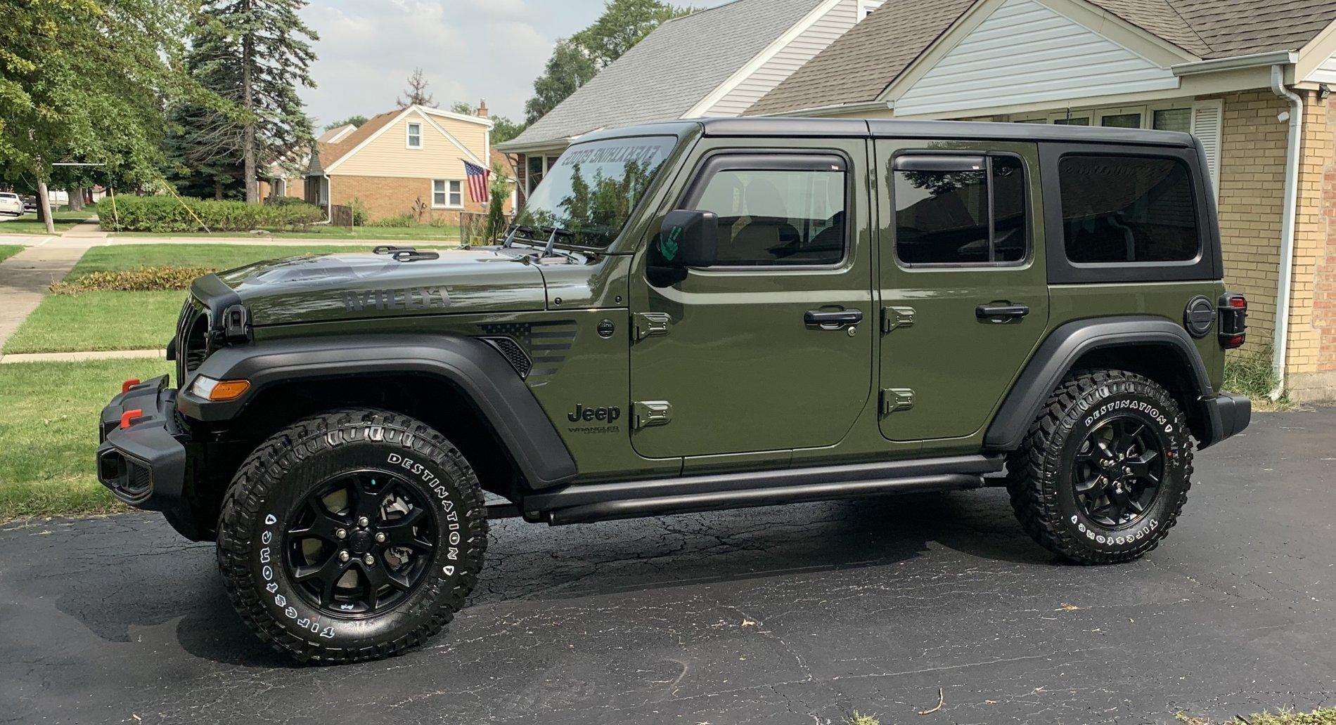 Jeep Wrangler JL Sarge Green Willy’s 8E9C5B71-A345-4258-BBFC-682007823E51