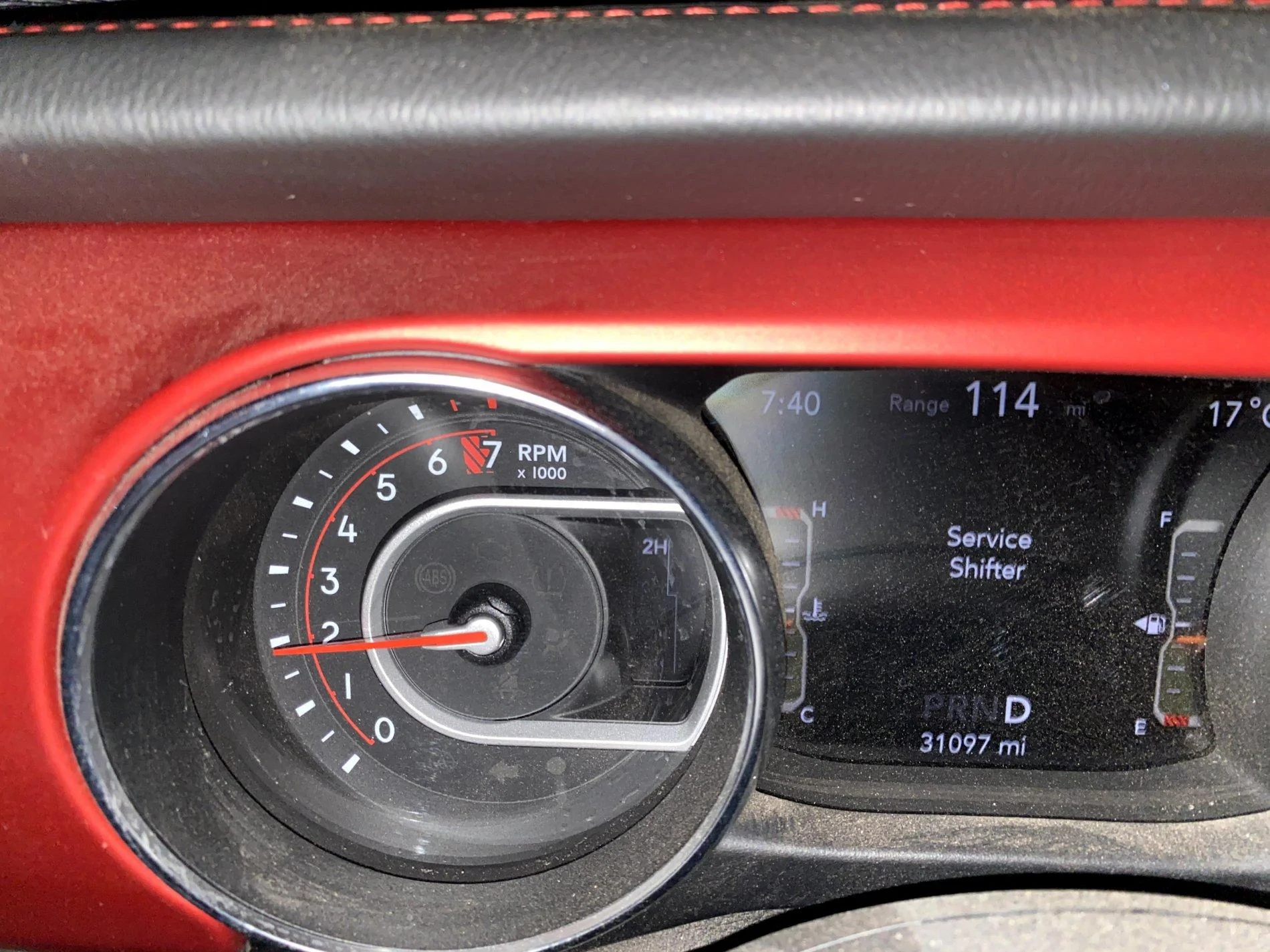 Jeep Wrangler JL Service Shifter message, ODB2 reader say fault code is U0074 IMG_0491