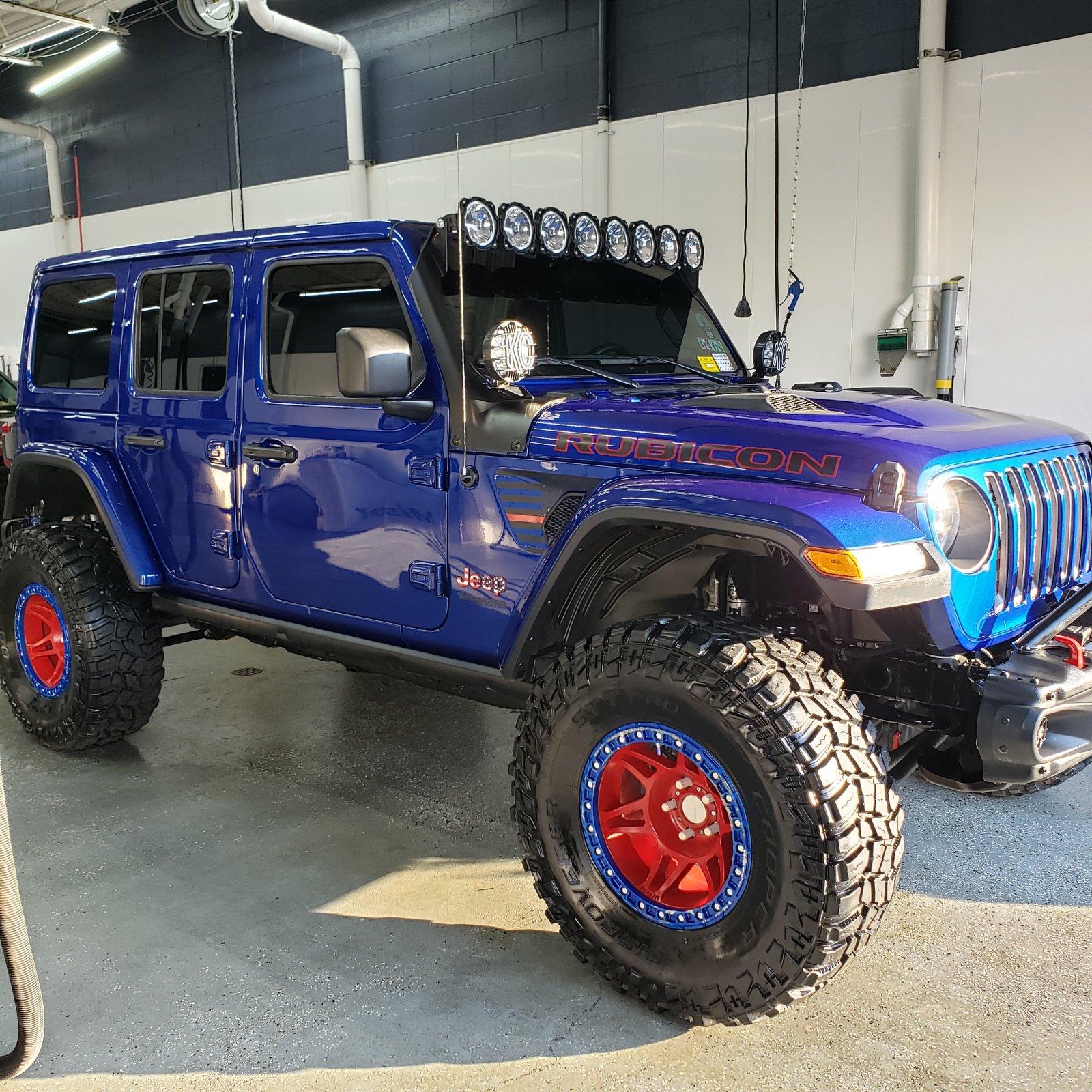 Jeep Wrangler JL JL Rubicon on Method Wheels...let's see em! clean