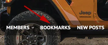 Jeep Wrangler JL Bookmark posts feature now available Screen Shot 2017-11-07 at 9.26.51 PM
