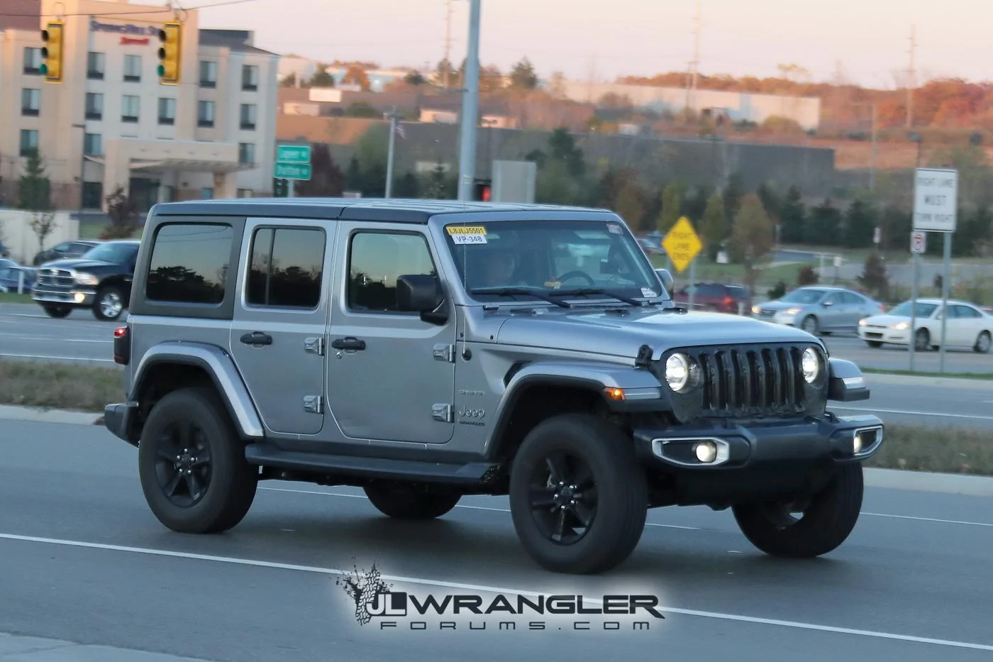 Jeep Wrangler JL Rubicon, Sahara, Sport and Overland JL Wranglers Spotted in Multiple Colors Sahara_Unlimited_Hardtop_002