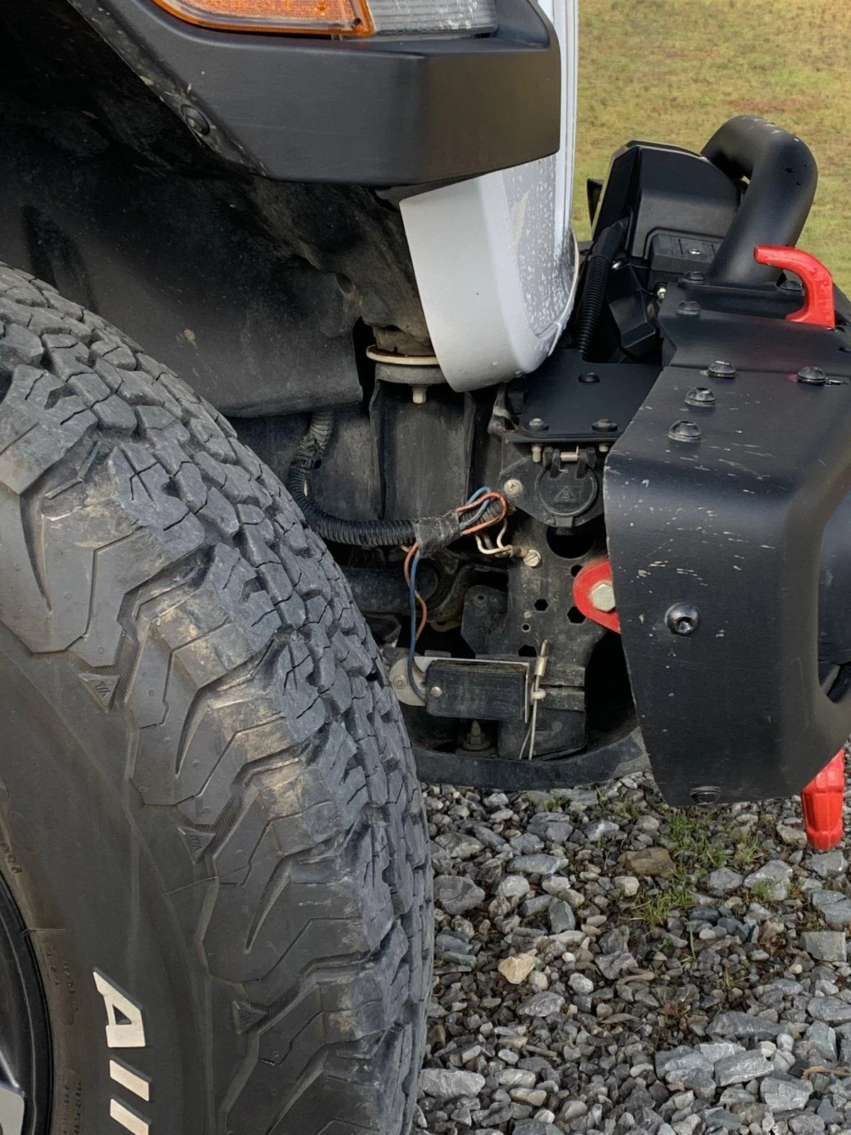 Jeep Wrangler JL Flat tow setup with Mopar Steel Bumper A408388E-BB06-4E4C-8010-656548A207C9