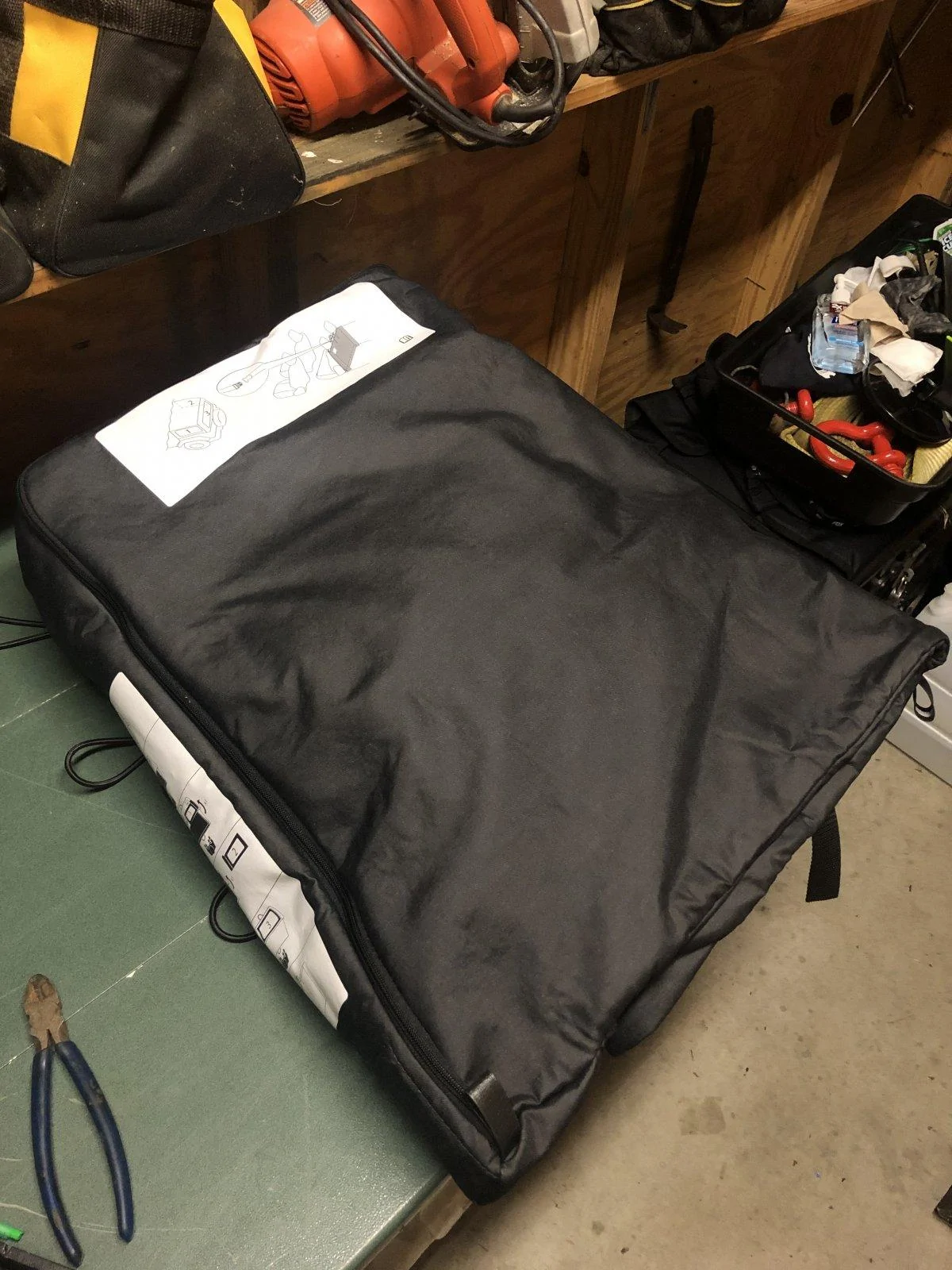 Jeep Wrangler JL Mopar Soft Top Window Storage Bag 6E382603-1ADA-47CC-A48C-8B7D23FC32EF
