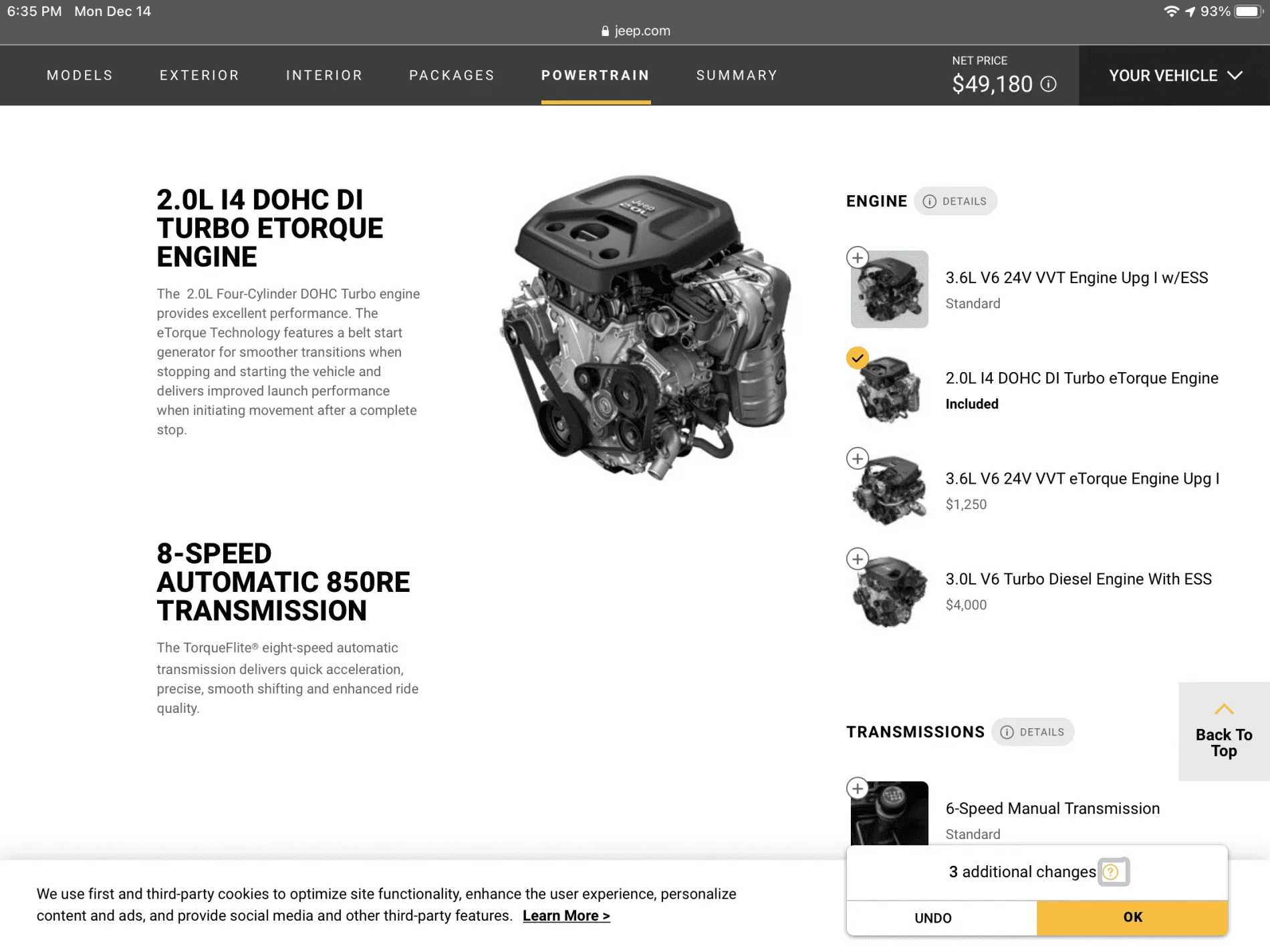 Jeep Wrangler JL Is the 2.0 etorque back? 6A18D9CE-C842-4F45-A65A-766EBA1B8EE2