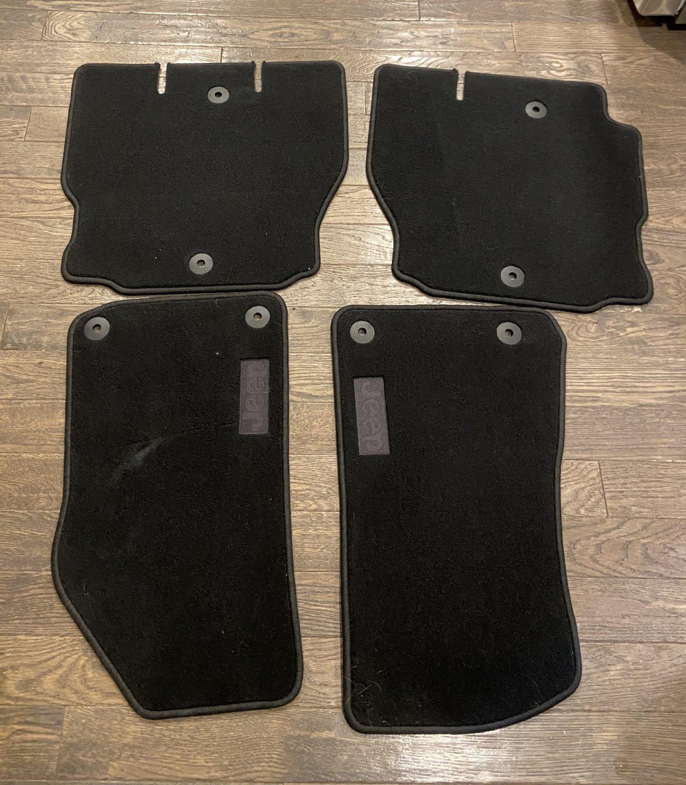 Jeep Wrangler JL New, Carpet Mat $40 61B329A8-76F8-48B1-BE9D-7867C34CE8D7