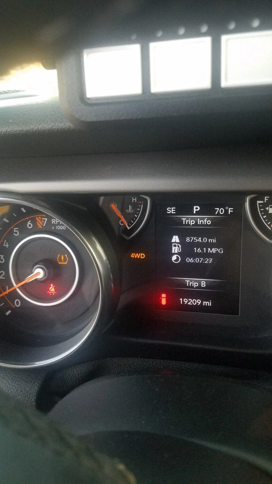 Jeep Wrangler JL Trouble shifting to 4H 20201216_162651
