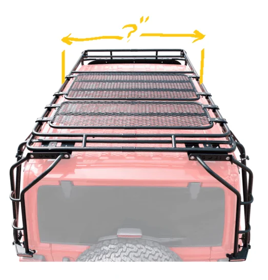 Jeep Wrangler JL Gobi Rack Owner's Dimension Question 1608435731914