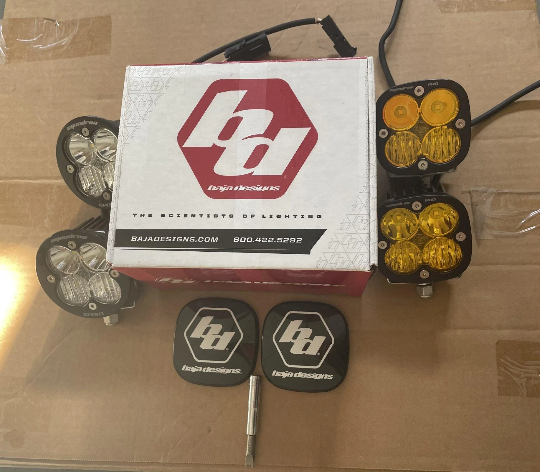 Jeep Wrangler JL Baja Designs LED Auxiliary Lights B1CA017E-5774-4468-8106-968BE306F590