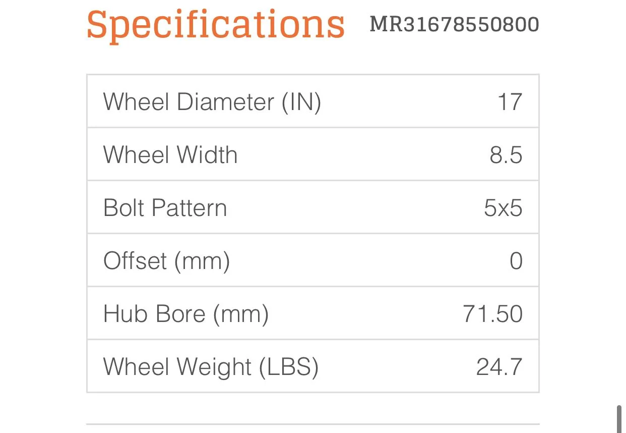 Jeep Wrangler JL Lightest weight wheels? 3EDA990E-BBC3-4DCE-B9F4-15EE60B4FDF4