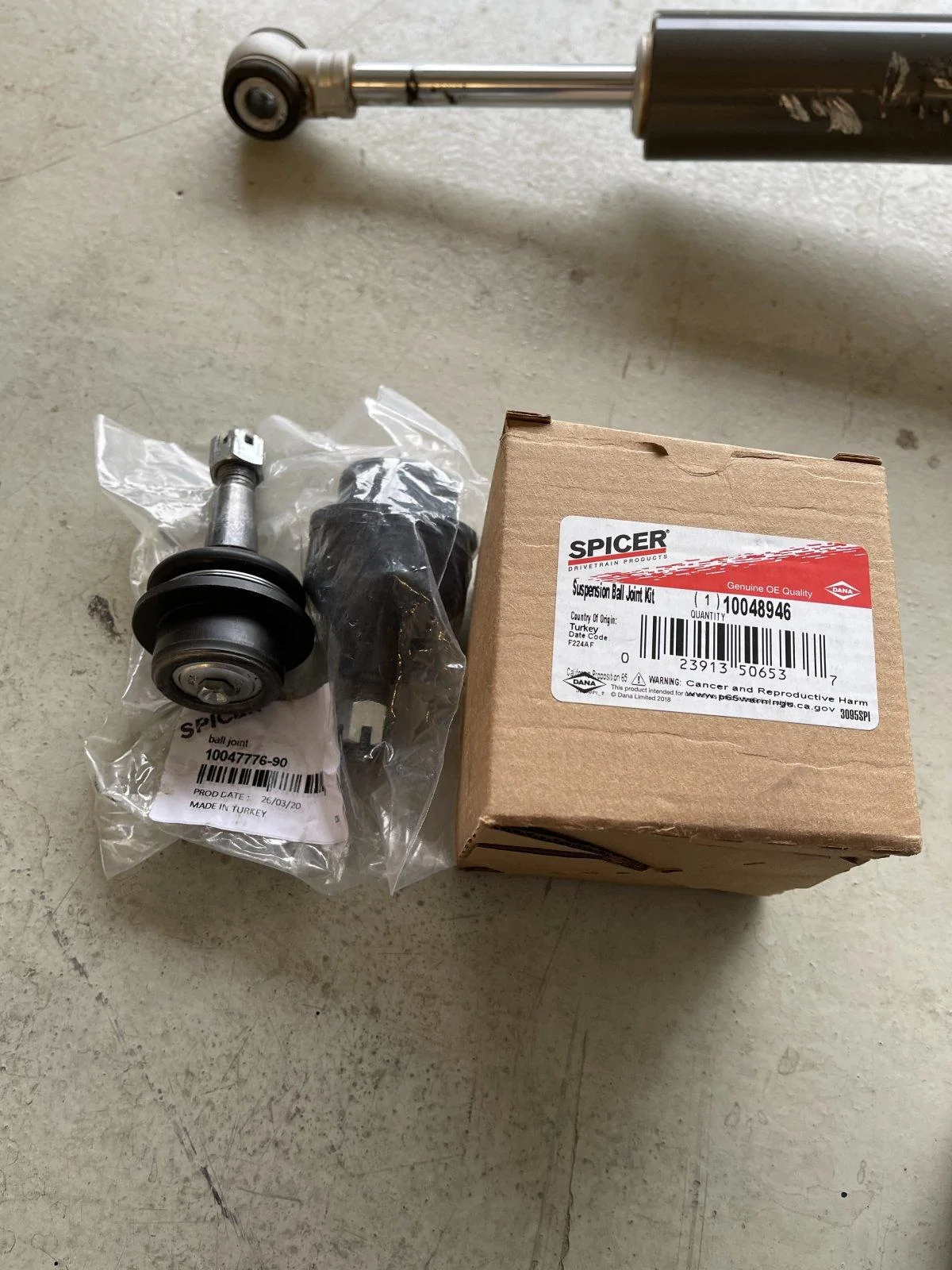 Jeep Wrangler JL Dana HD Ball joints New A74E6DF9-C97A-484B-A8BE-D02C8D5C4103