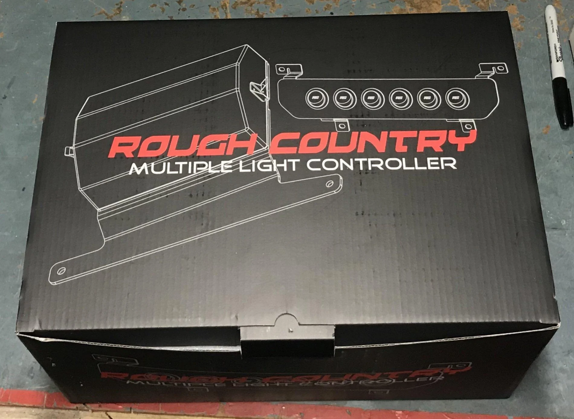 Jeep Wrangler JL Rough Country MLC-6 Multi light controller 1B3D4458-C6A5-4CEA-9054-5140EAAA392B