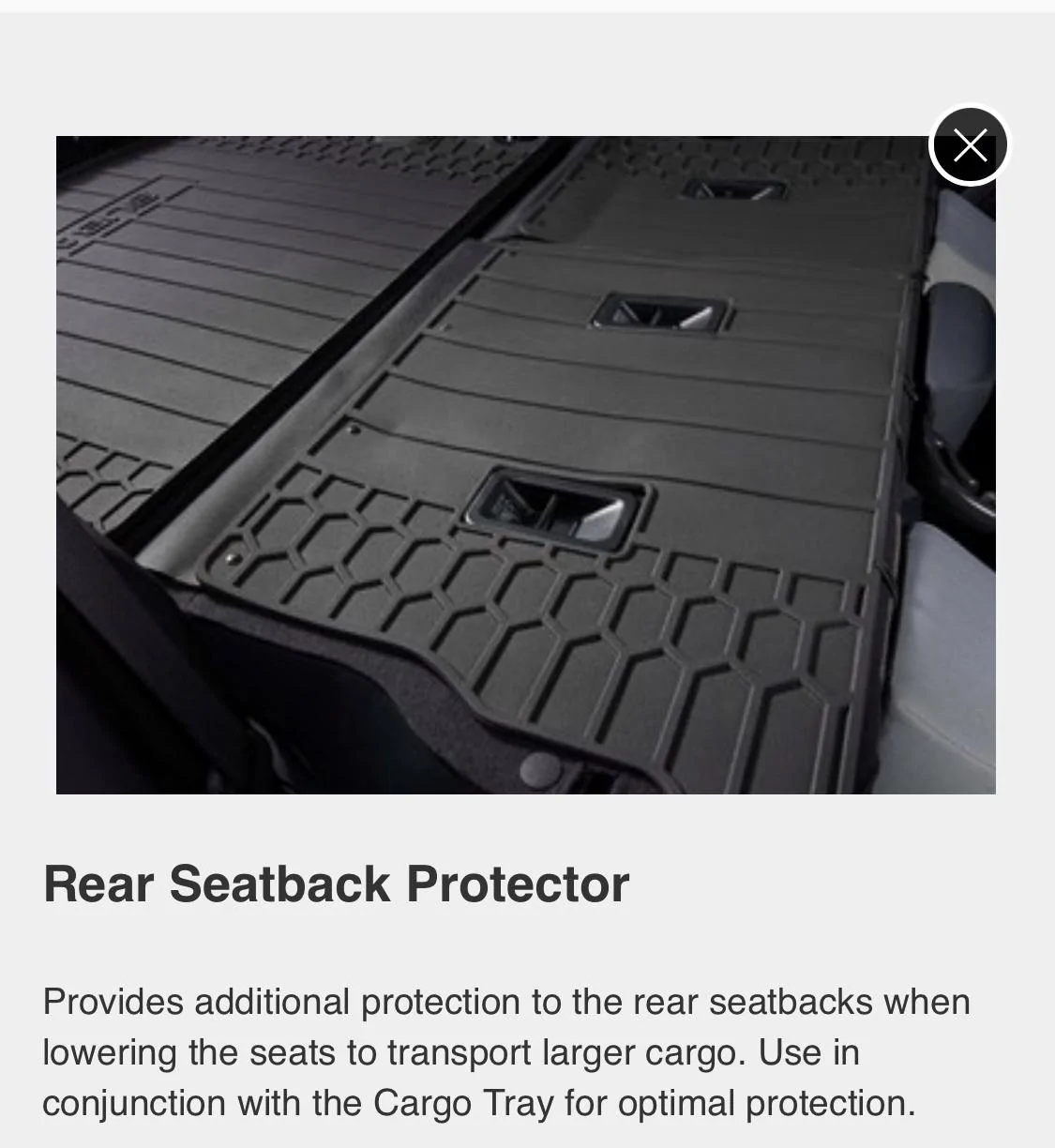 Jeep Wrangler JL Rear Seatback Protector 56F17E4C-E228-42CB-B498-66B1956D5ADB