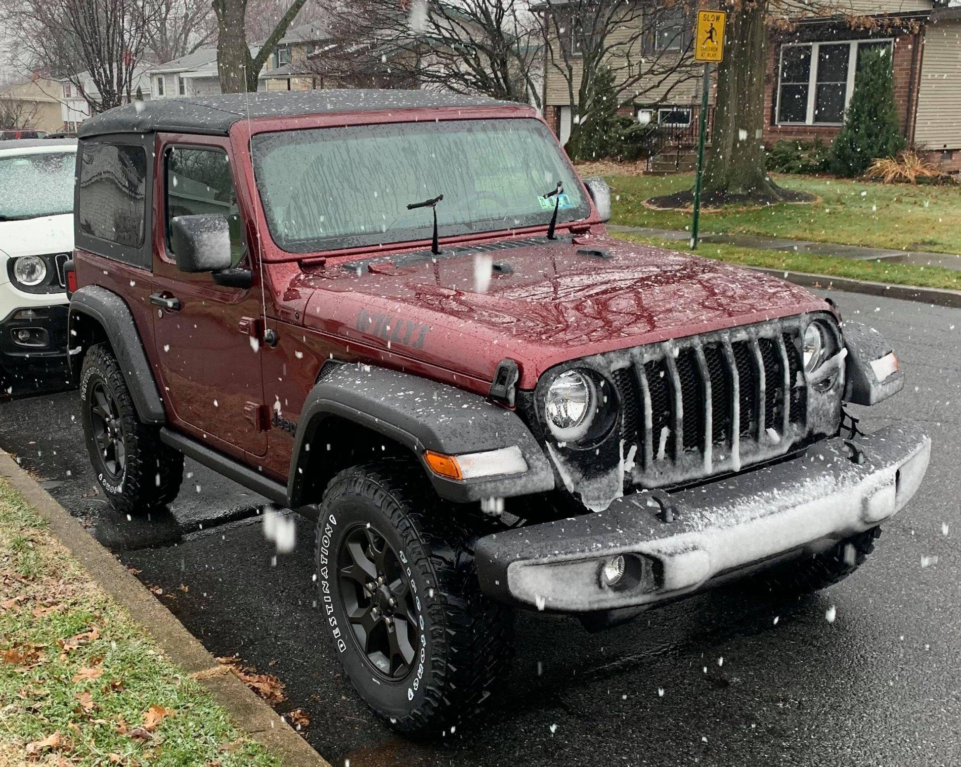 Jeep Wrangler JL My Snazzberry Build badass willys
