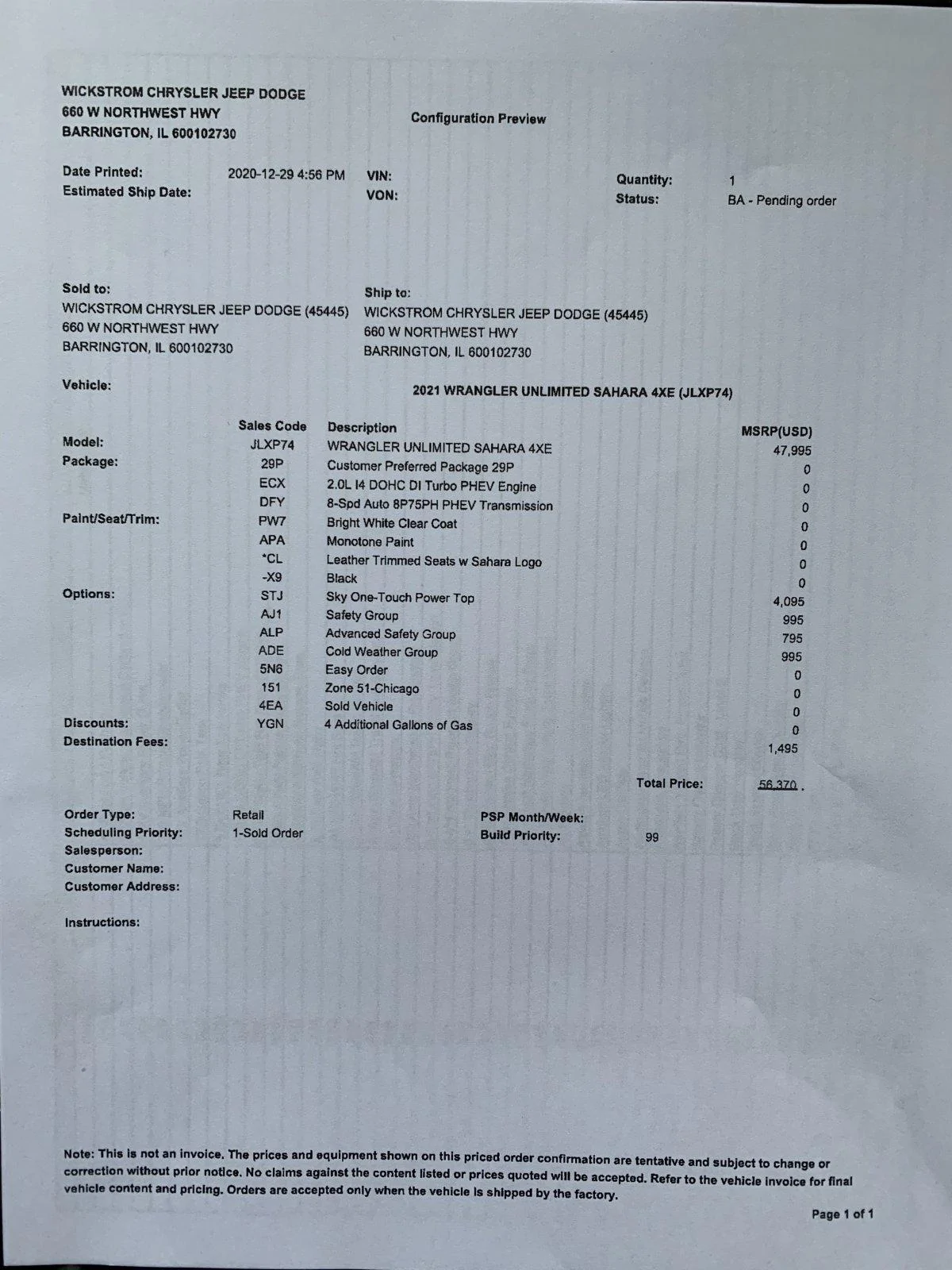 Jeep Wrangler JL Ordered my 4xe today - Breakdown and prices 249B6BCA-A9FE-4C91-AA6B-368E63DDDEDA