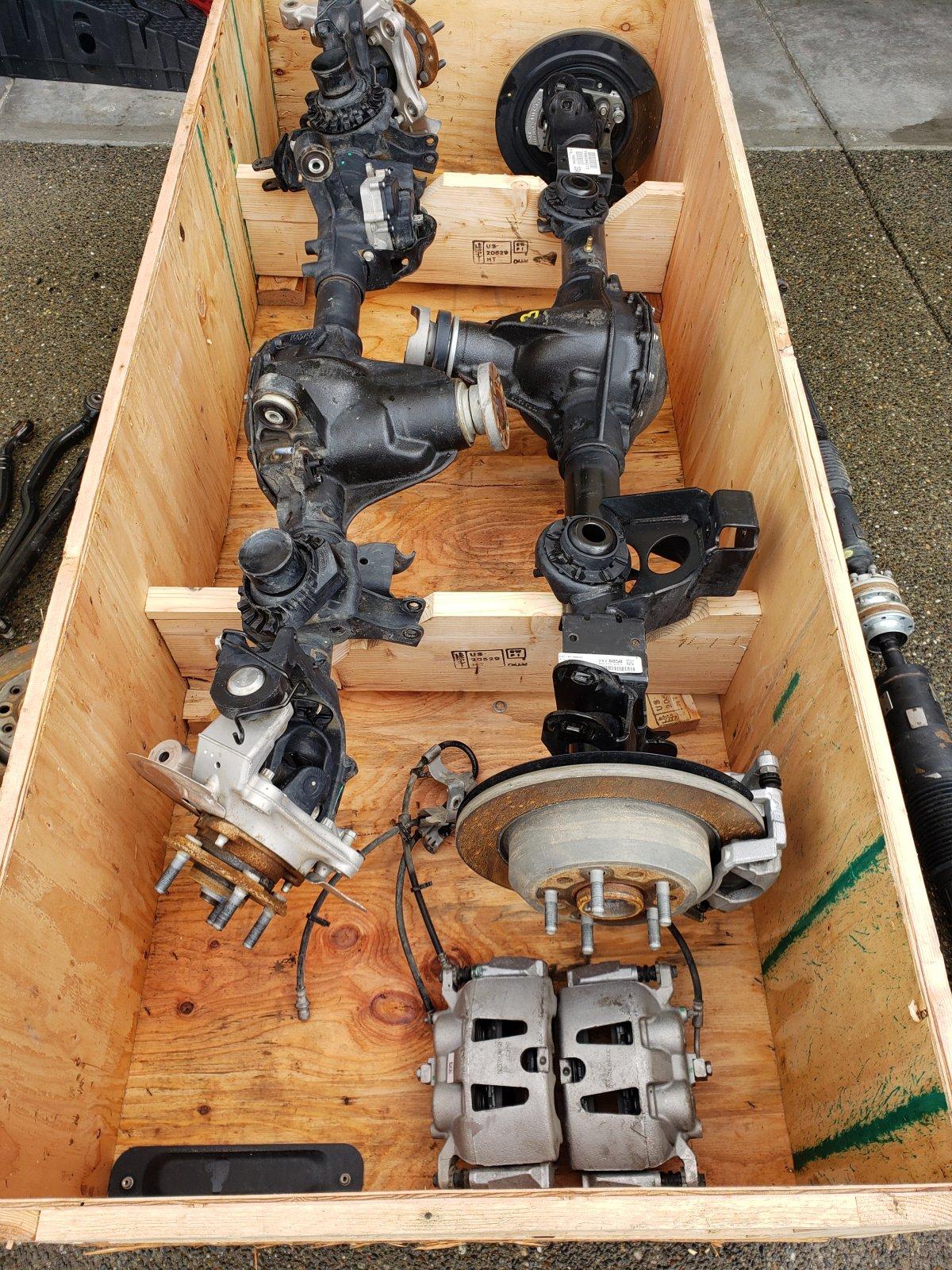 Jeep Wrangler JL 4.88 Rubicon Axles with Steering Components 20201231_122940