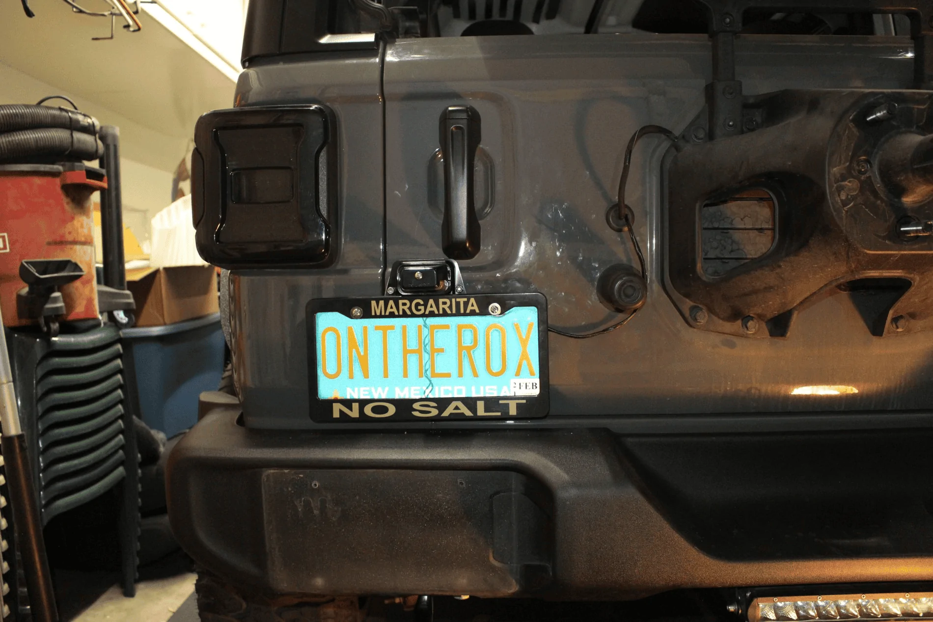 Jeep Wrangler JL License Plate Relocation Options 1609477977269