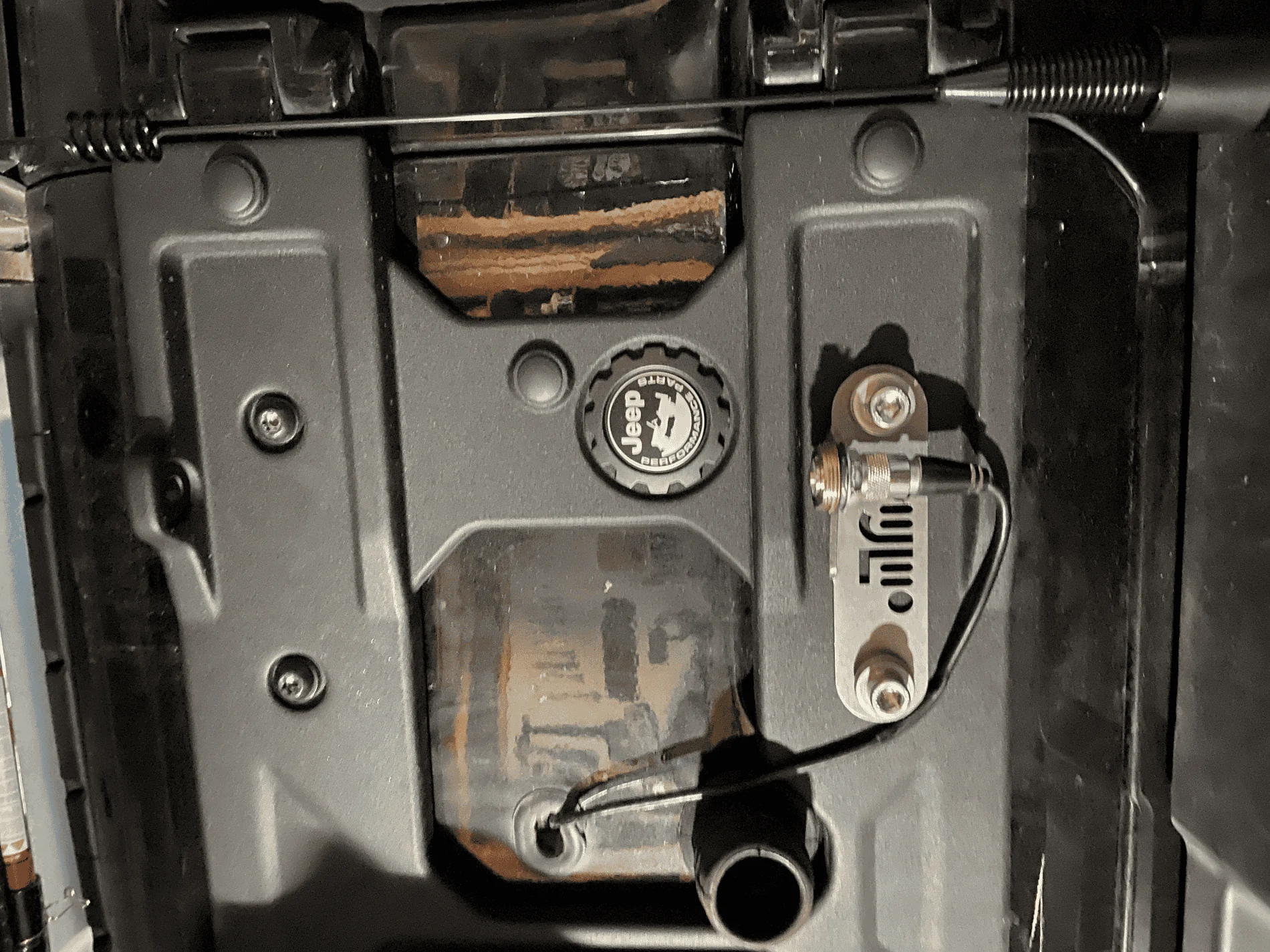 Jeep Wrangler JL GMRS antenna mounting tempImagepAHxQO