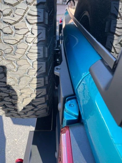 Jeep Wrangler JL Spare Tire Carrier IMG_2192