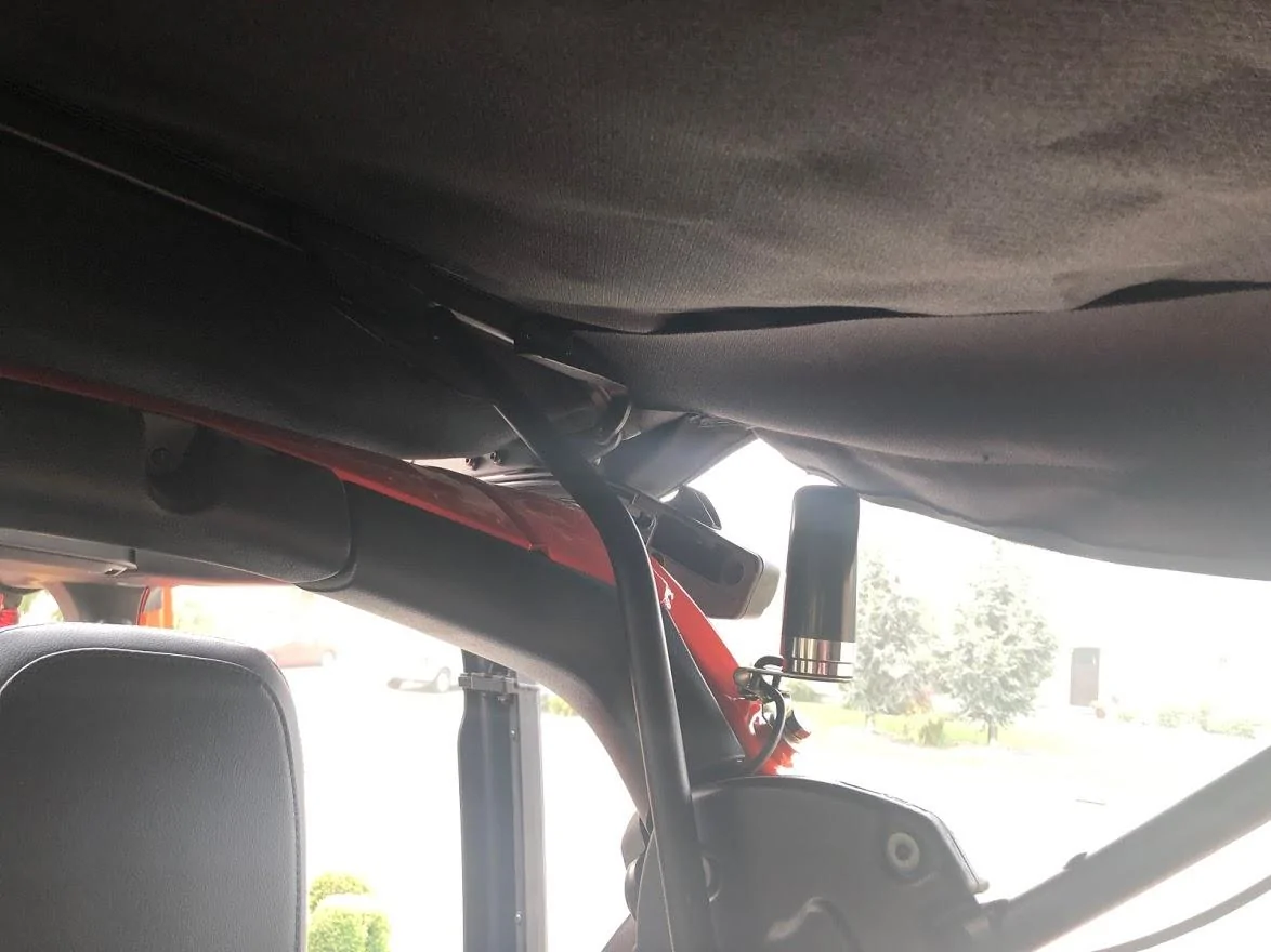 Jeep Wrangler JL GMRS antenna mount IMG_0948