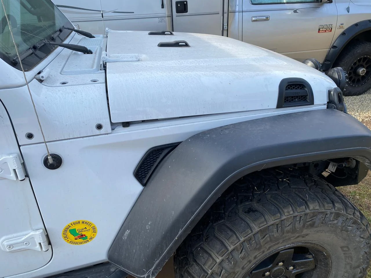 Jeep Wrangler JL Mopar Cold Air Intake - Would you cut a hole in your hood for it?! JL real hood intake vent