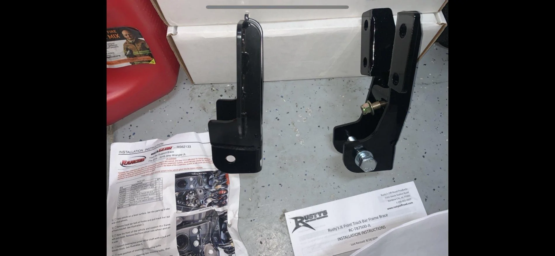 Jeep Wrangler JL Track bar braces D75C971A-9594-42FE-8F32-B43D59C85502