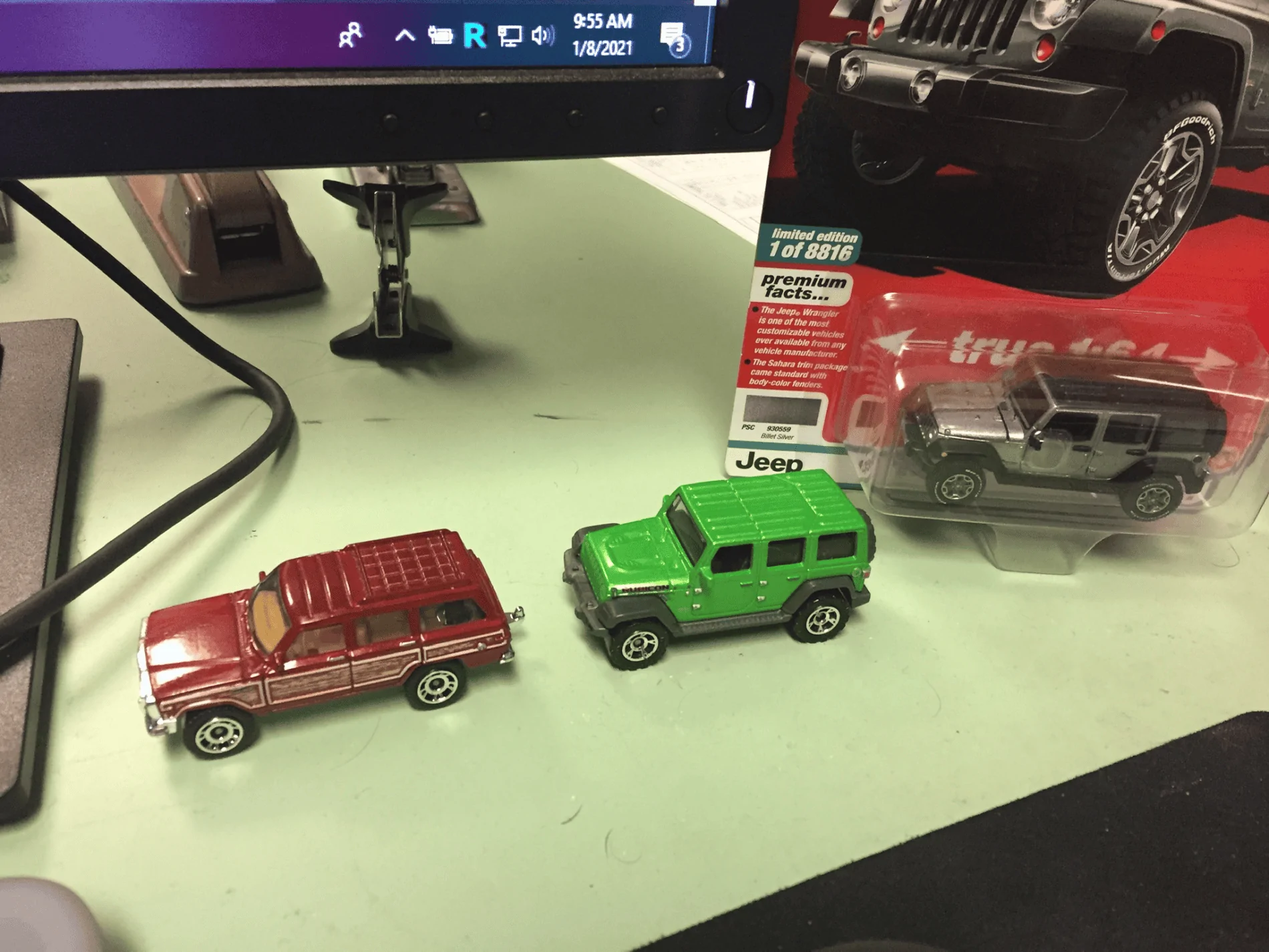 Jeep Wrangler JL Matchbox Wrangler Toy Has Modular Top 1610117779443