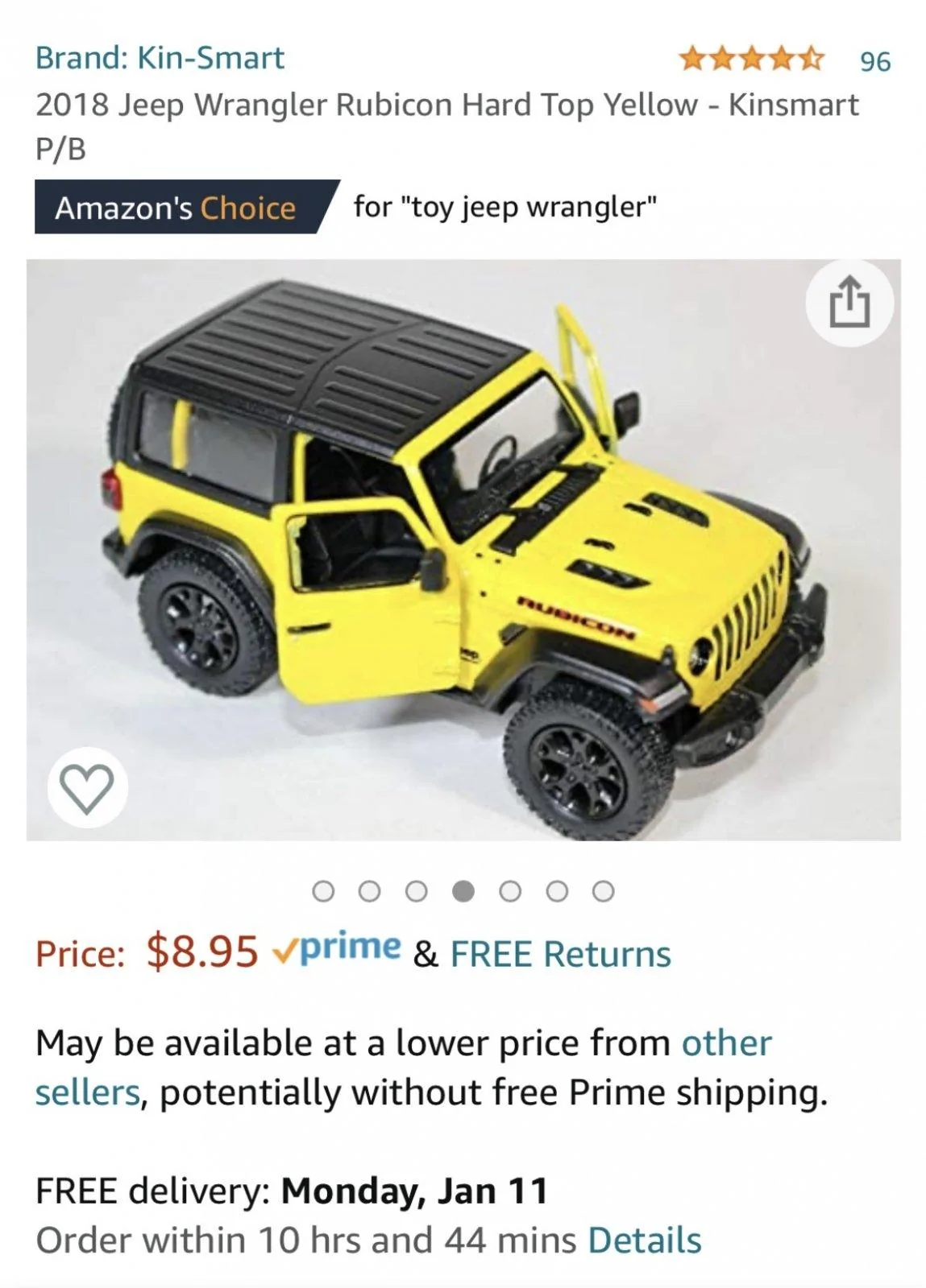 Jeep Wrangler JL Matchbox Wrangler Toy Has Modular Top DF67E793-9877-4AB0-9FEF-28150B24B11D