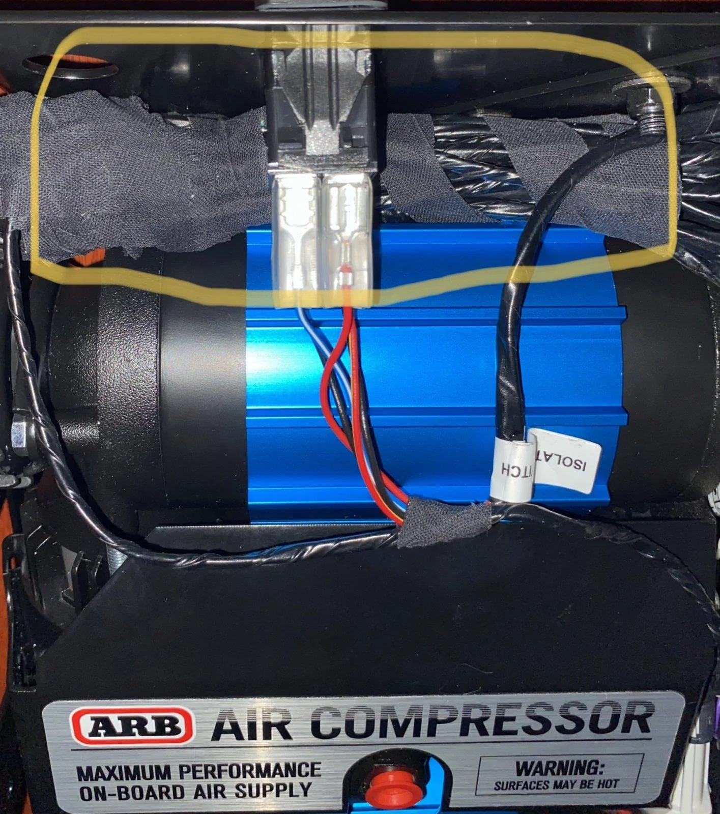 Jeep Wrangler JL Mounting ARB Air Compressor 05FCBCFF-E716-4BEC-8DD3-B7353FE27CDD